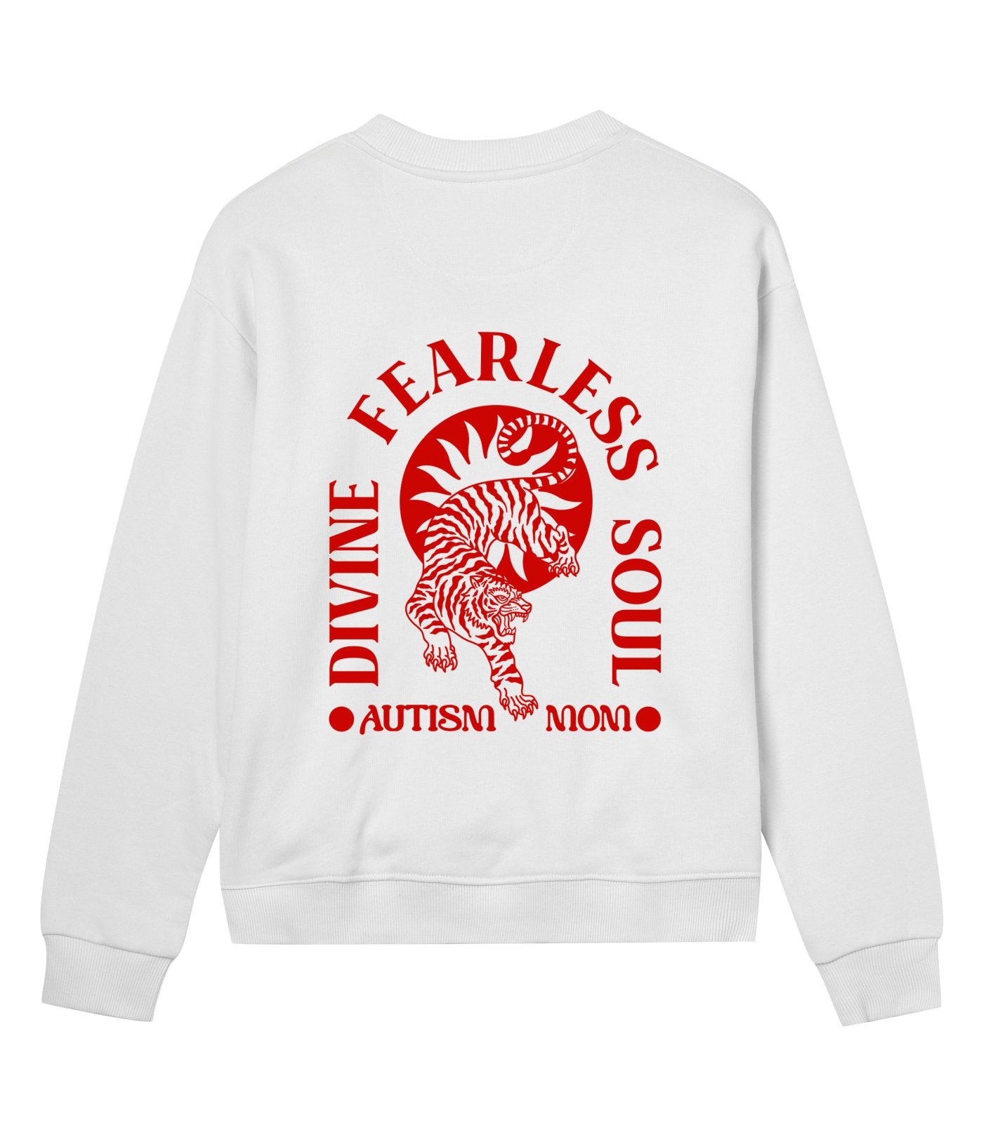 Divine Fearless Mom - Womens Regular Sweatshirt