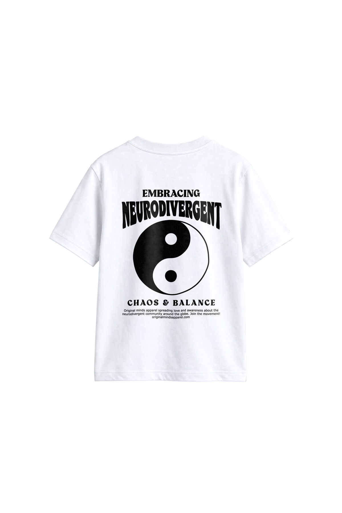 Embracing Neurodivergent - Kids T-shirt — back