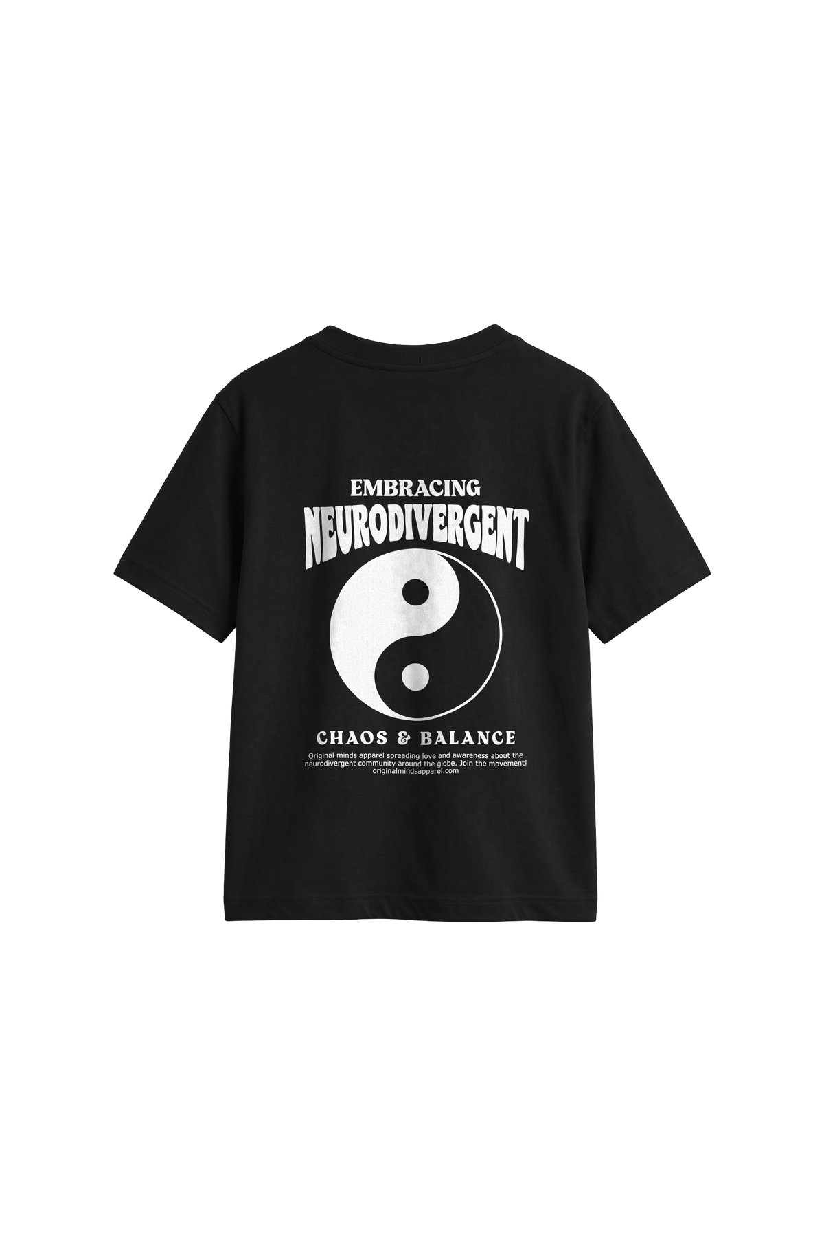 Embracing Neurodivergent - Kids T-shirt — back