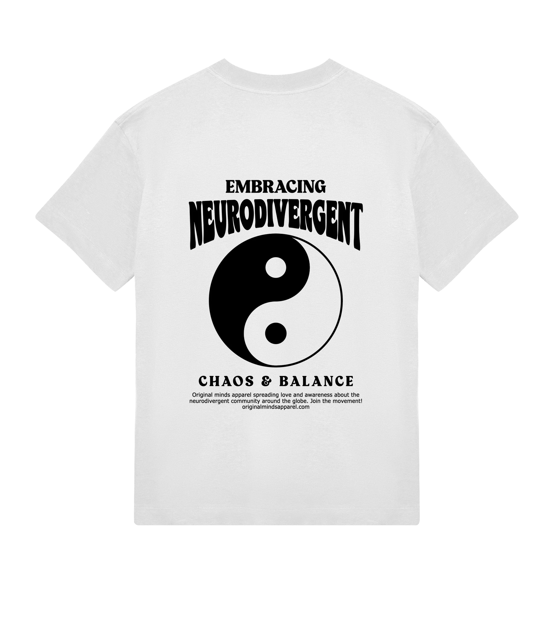 Embracing Neurodivergent -  Men’s T-shirt boxy fit — back