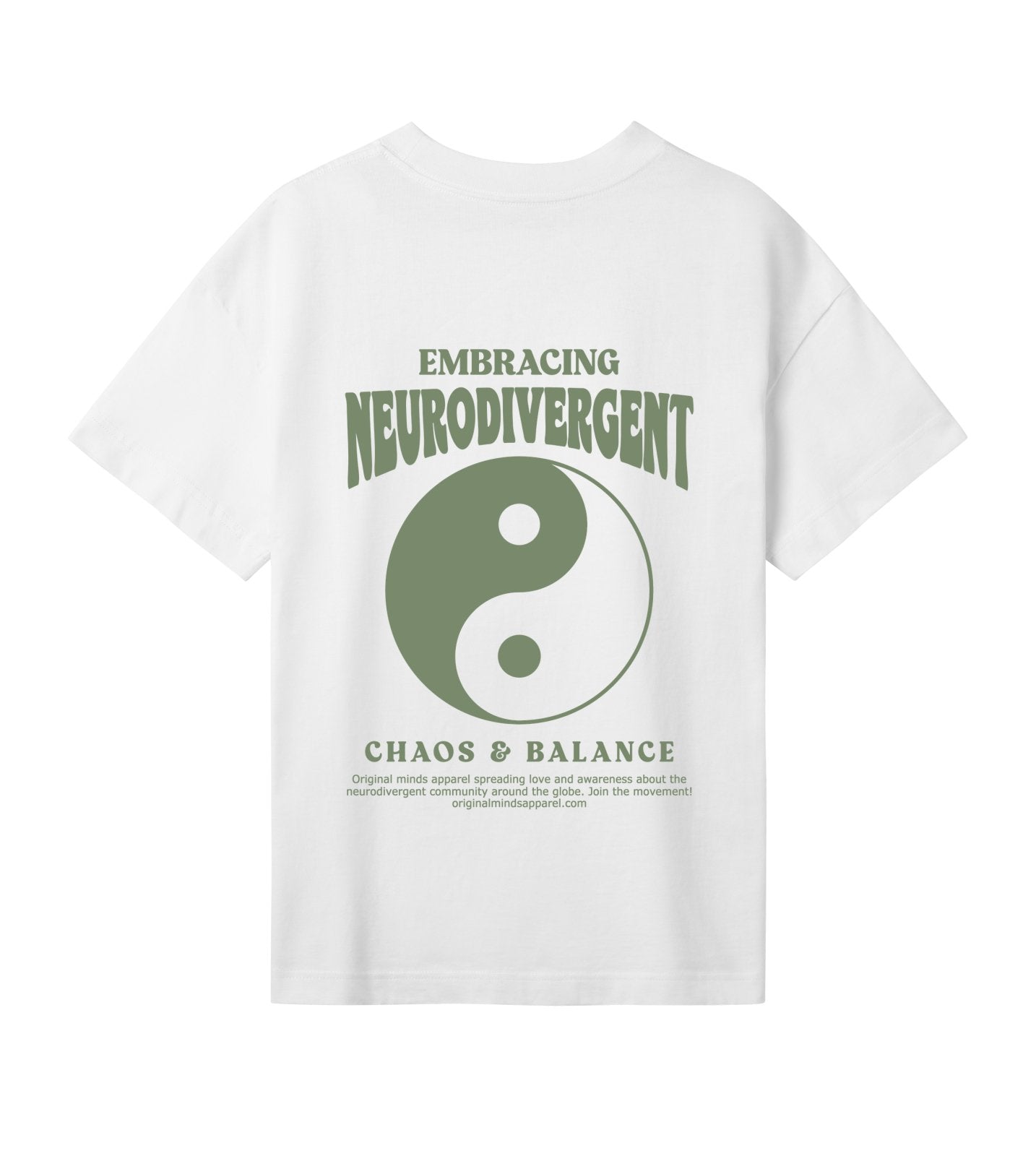 Embracing Neurodivergent - Womens Boxy Tee