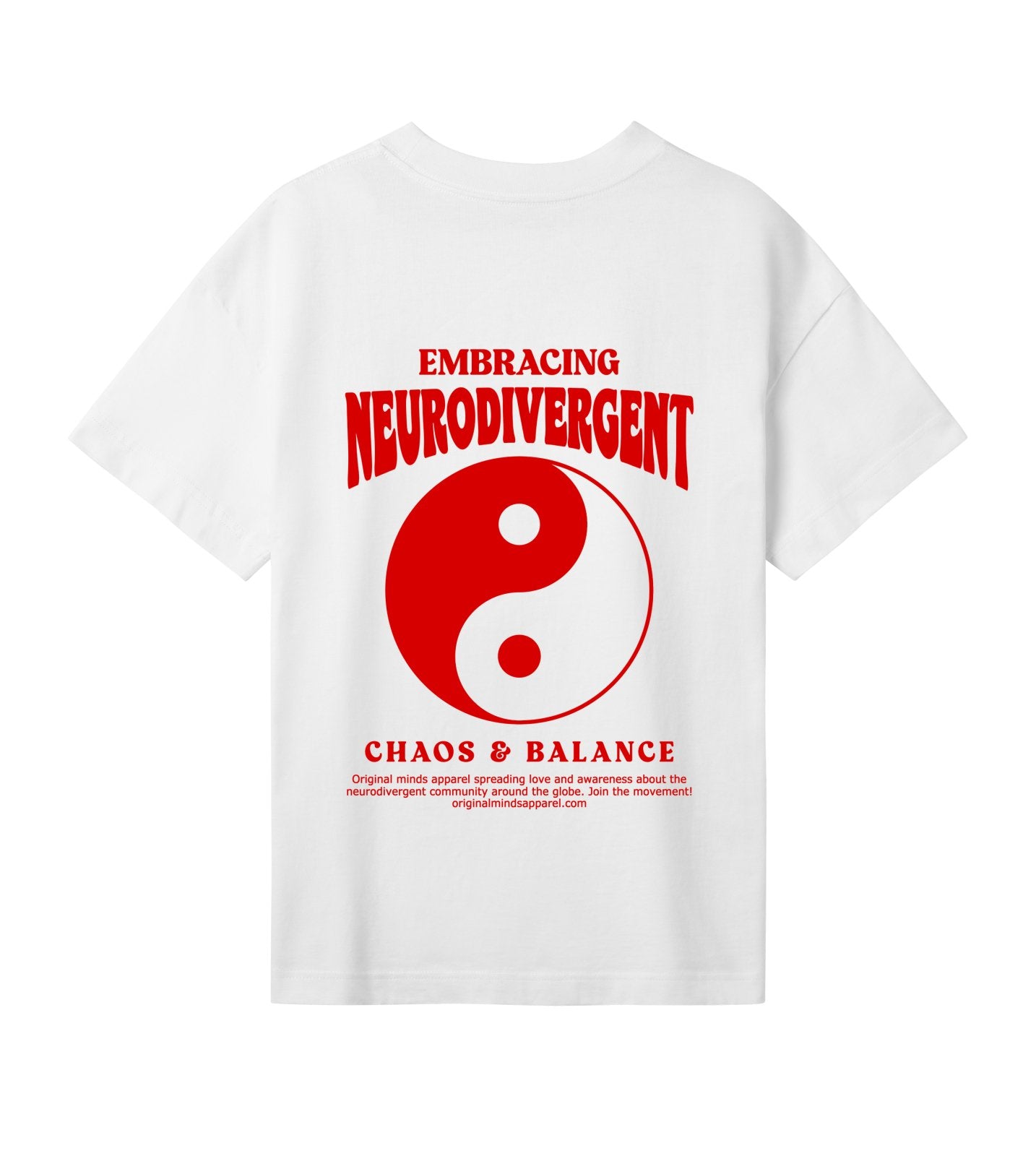 Embracing Neurodivergent - Womens Boxy Tee