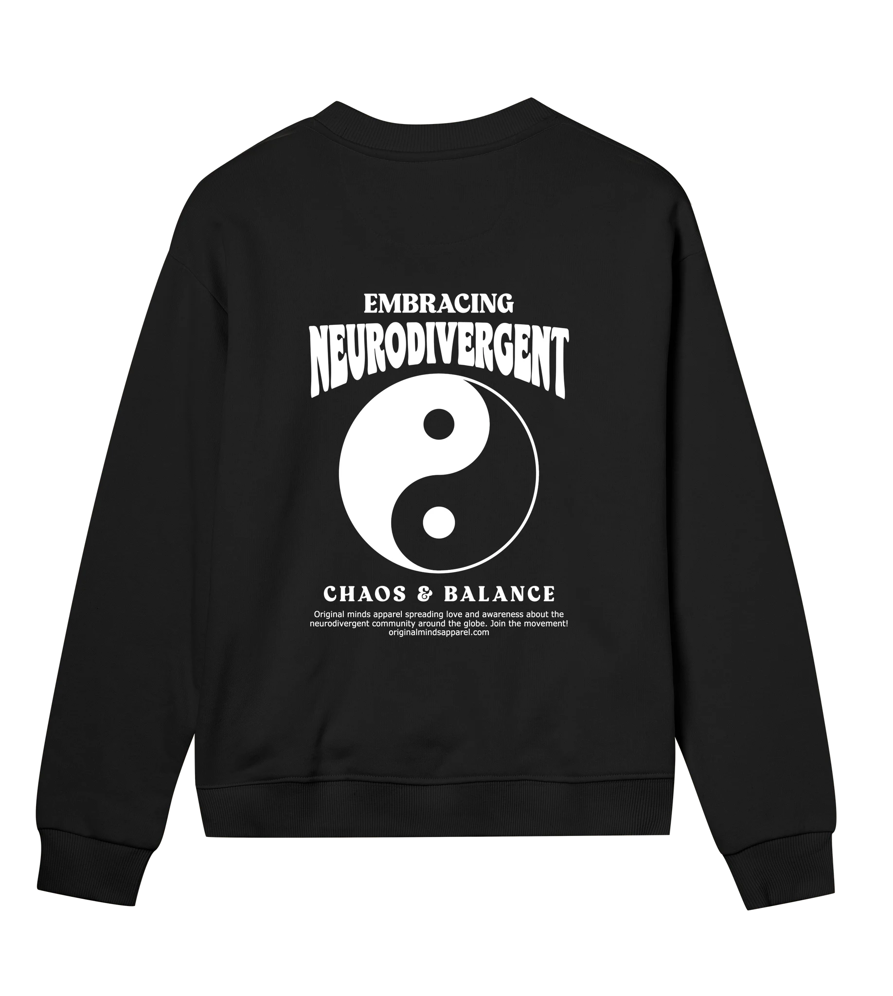 Embracing Neurodivergent - Women’s Sweatshirt regular fit — back
