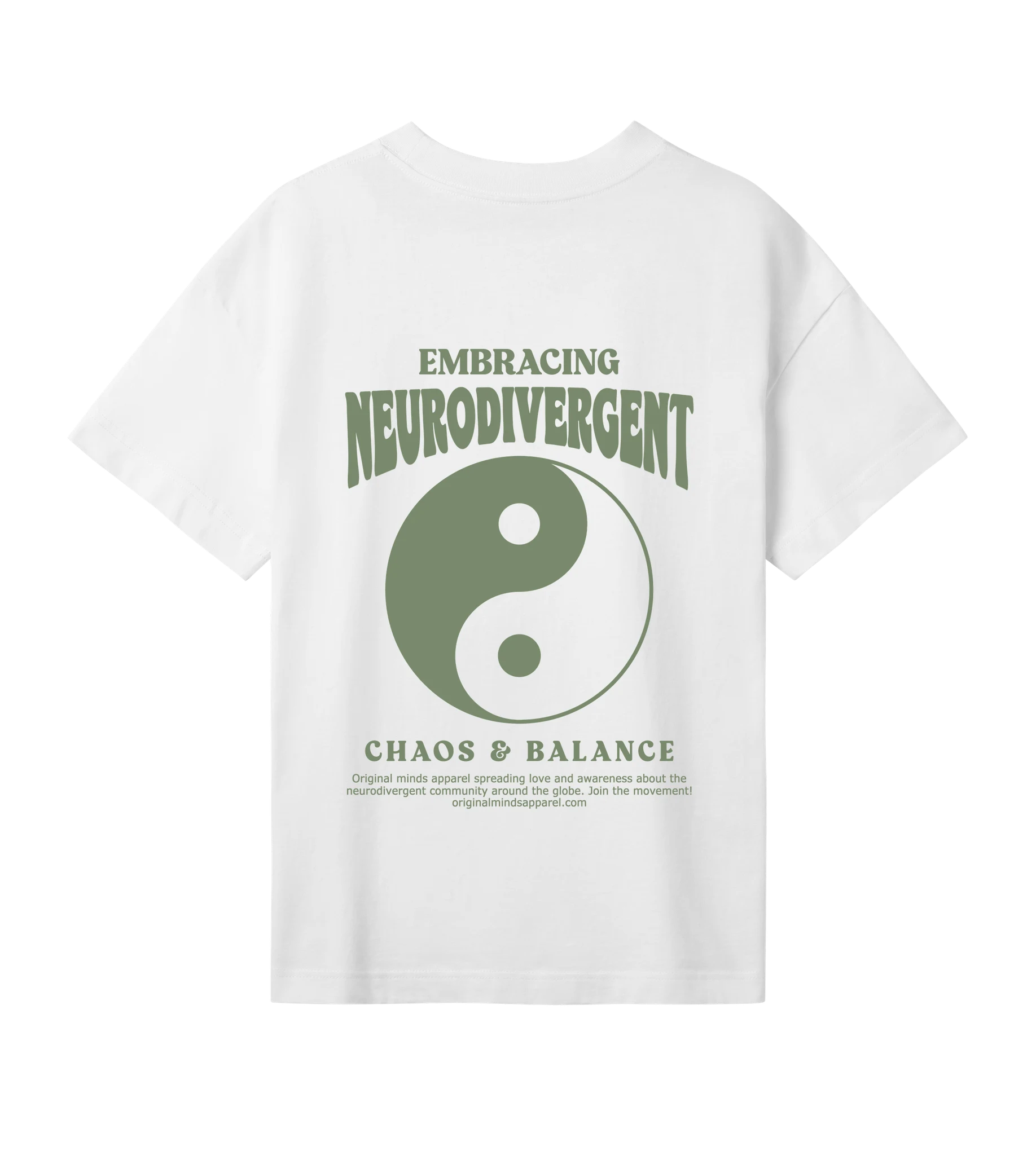 Embracing Neurodivergent - Women’s T-shirt oversized fit — back