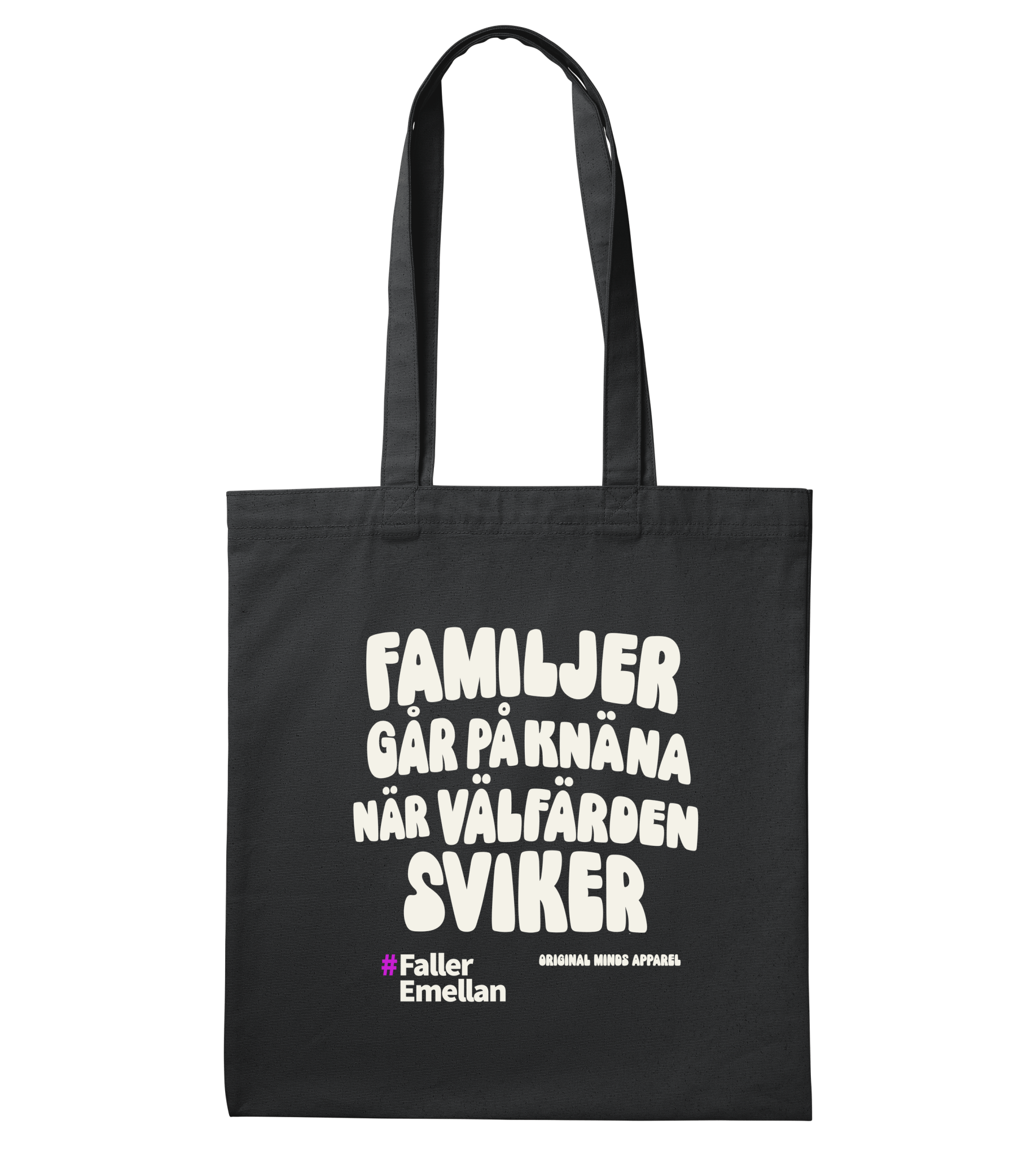 Faller Emellan - Canvas Tote