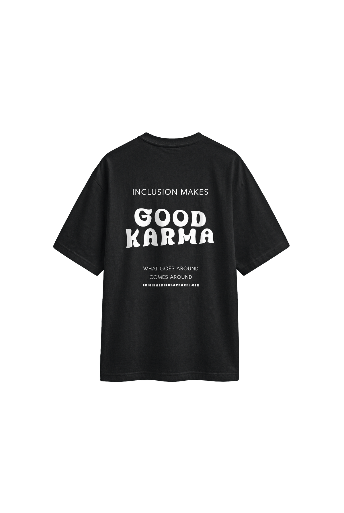 Good Karma - Men's T-Shirt Oversized Fit back