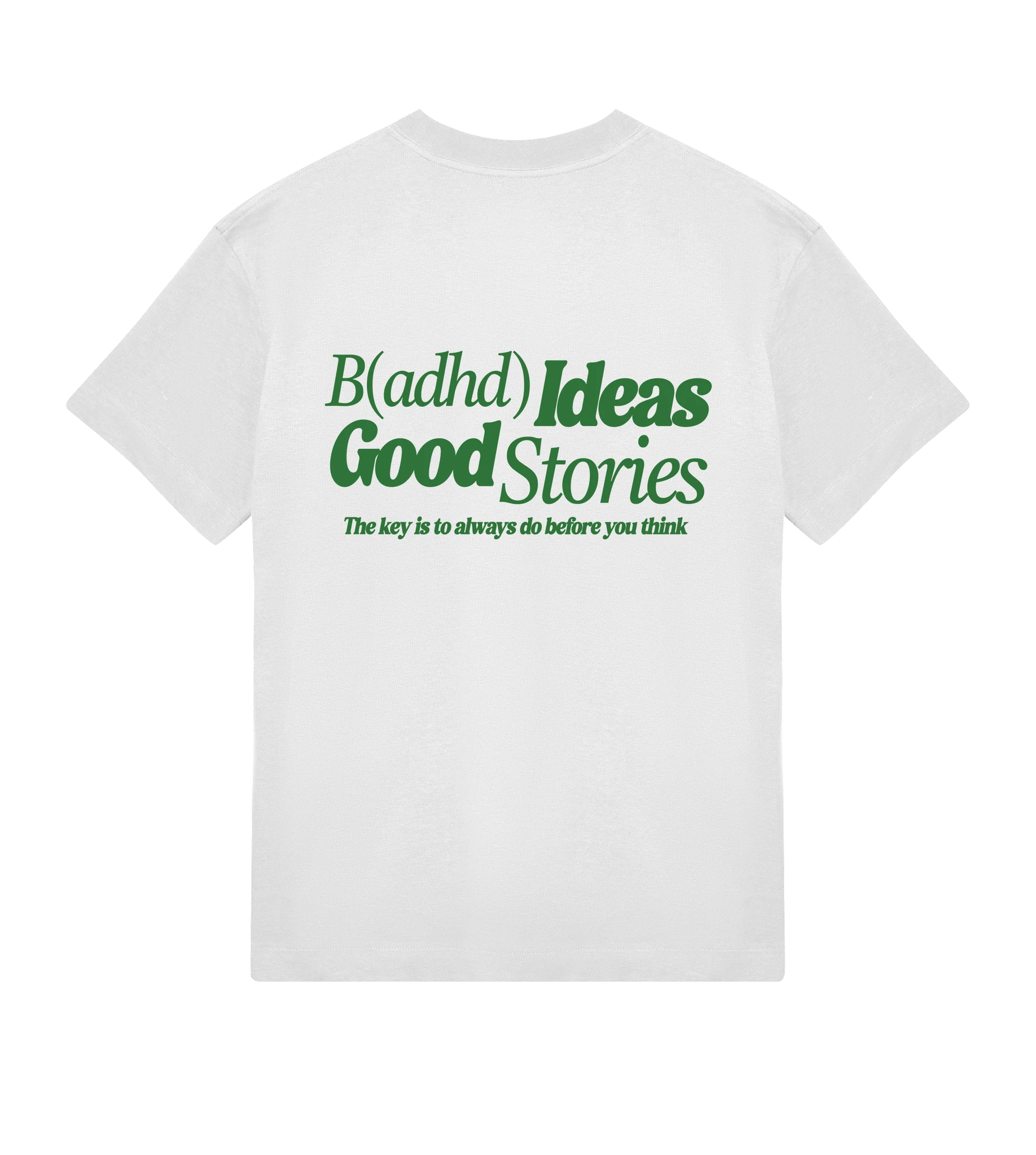 Good Stories -  Men’s T-shirt boxy fit — back