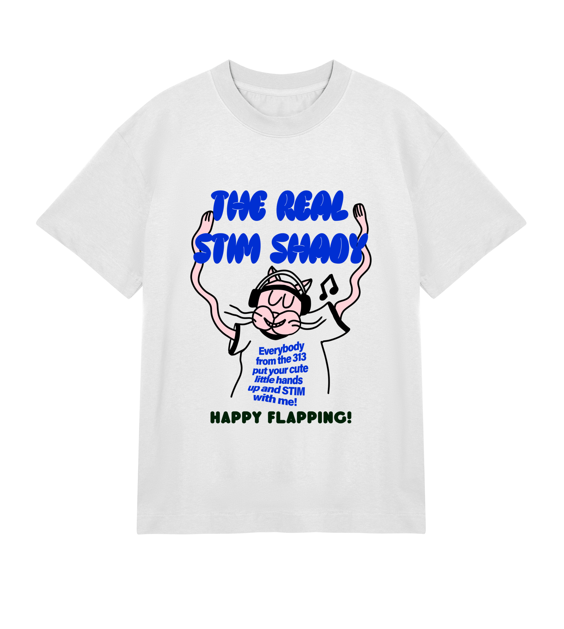 Happy Flapping - Mens Boxy Tee