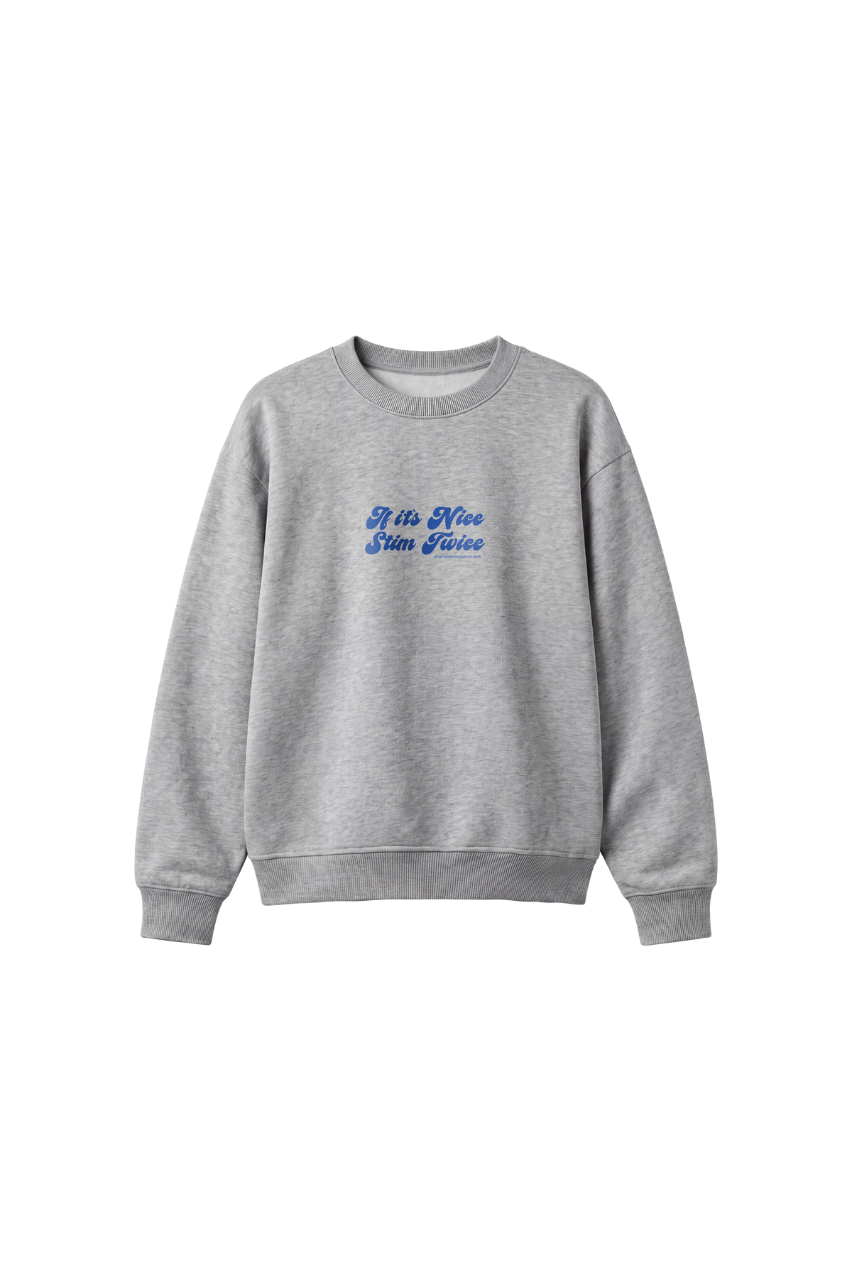 If it's nice, stim twice - Women’s Sweatshirt regular fit · front