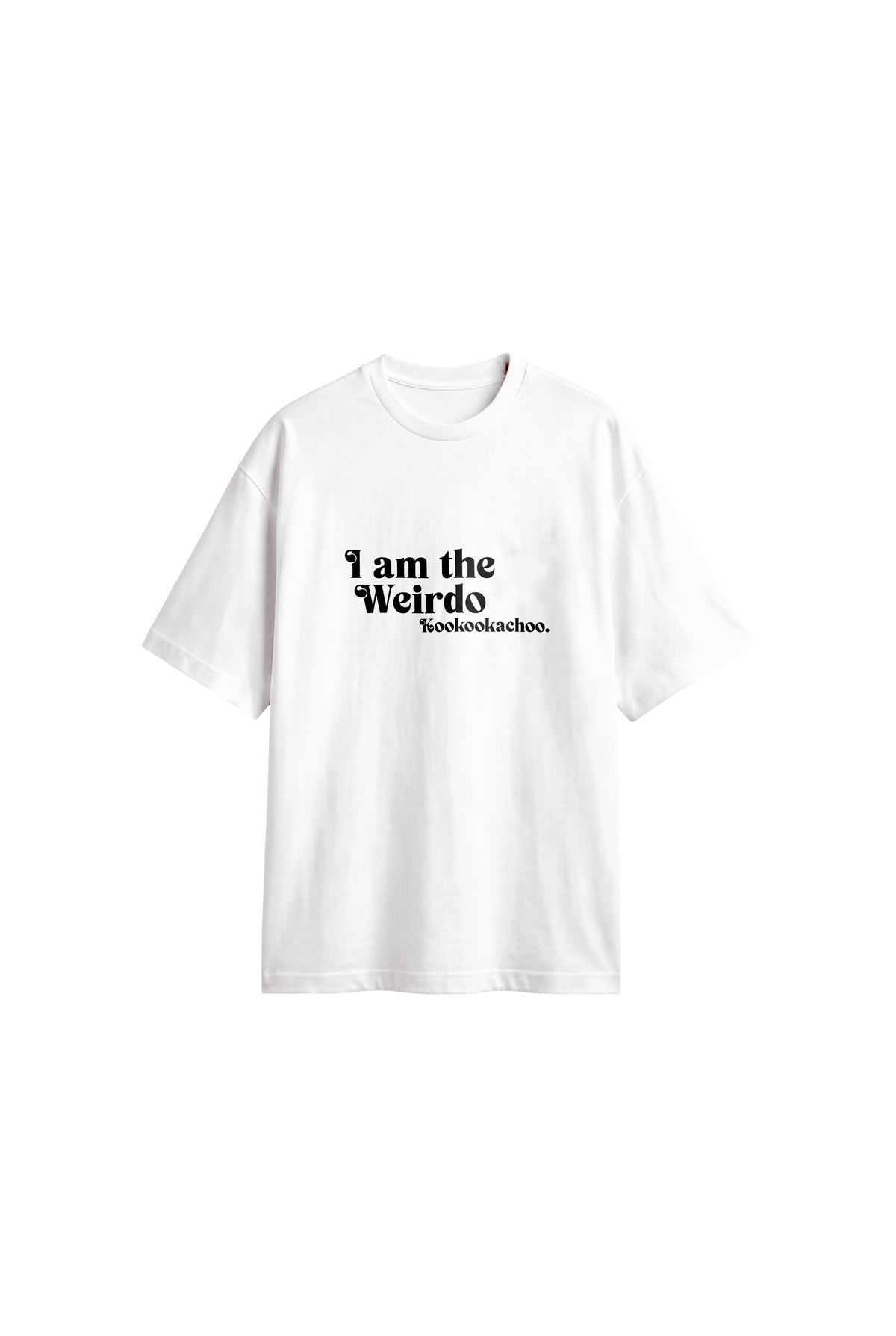 I'm The Weirdo - Men's T-Shirt Oversized Fit front