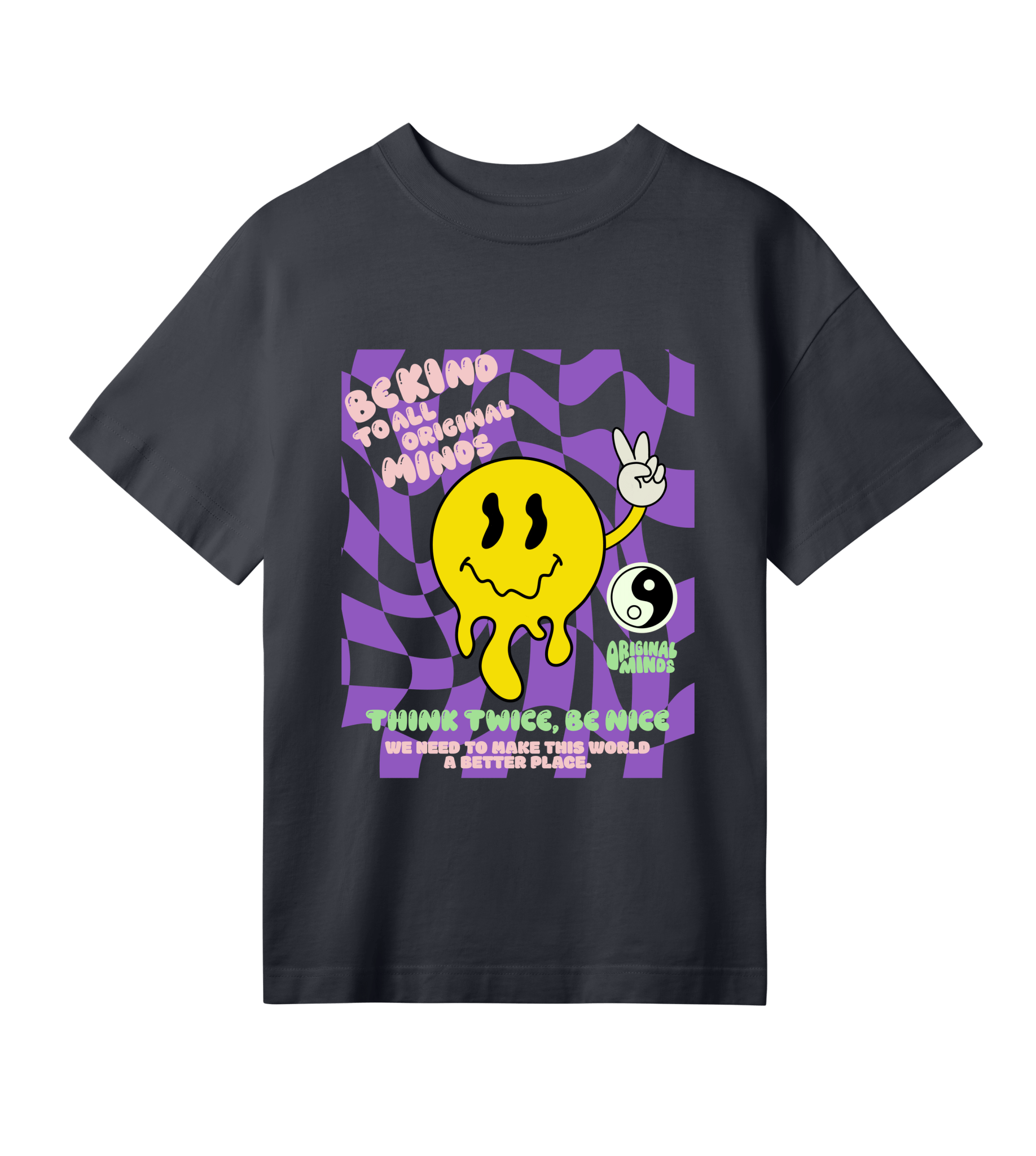 It's Cool To Be Nice - Womens Oversized Tee