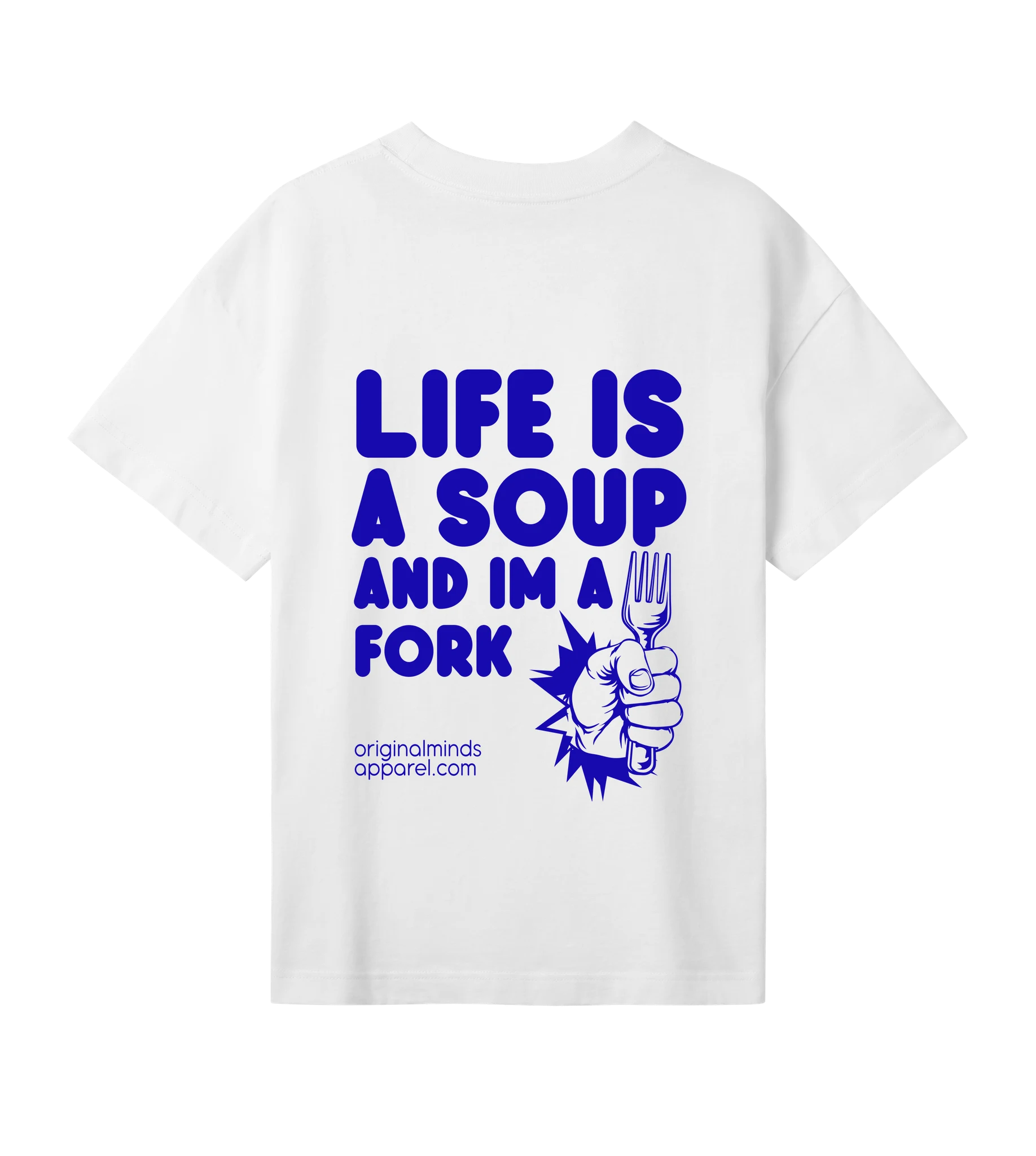 Life Is A Soup - Women’s T-shirt oversized fit — back