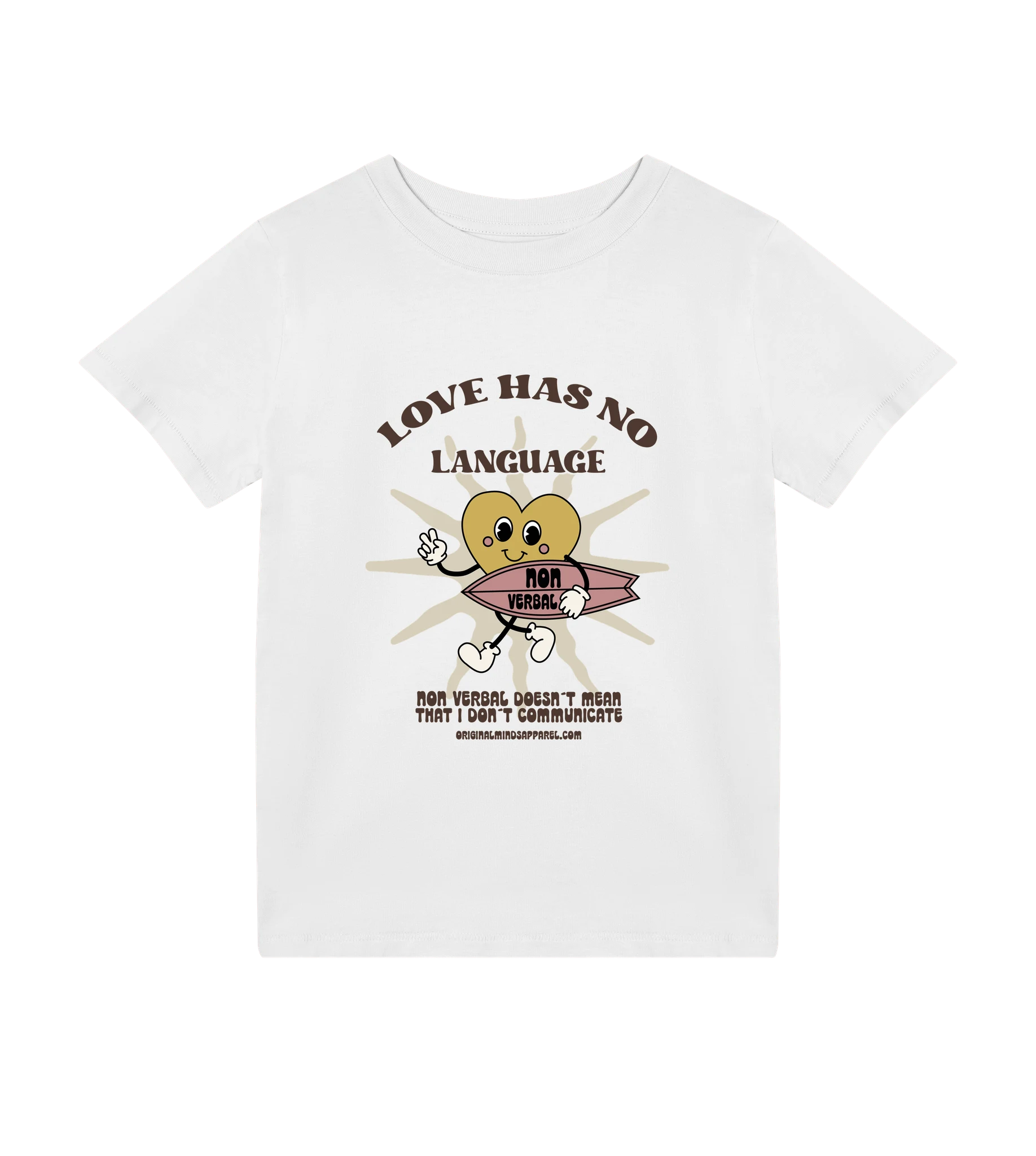 Love Has No Language - Kids T-shirt