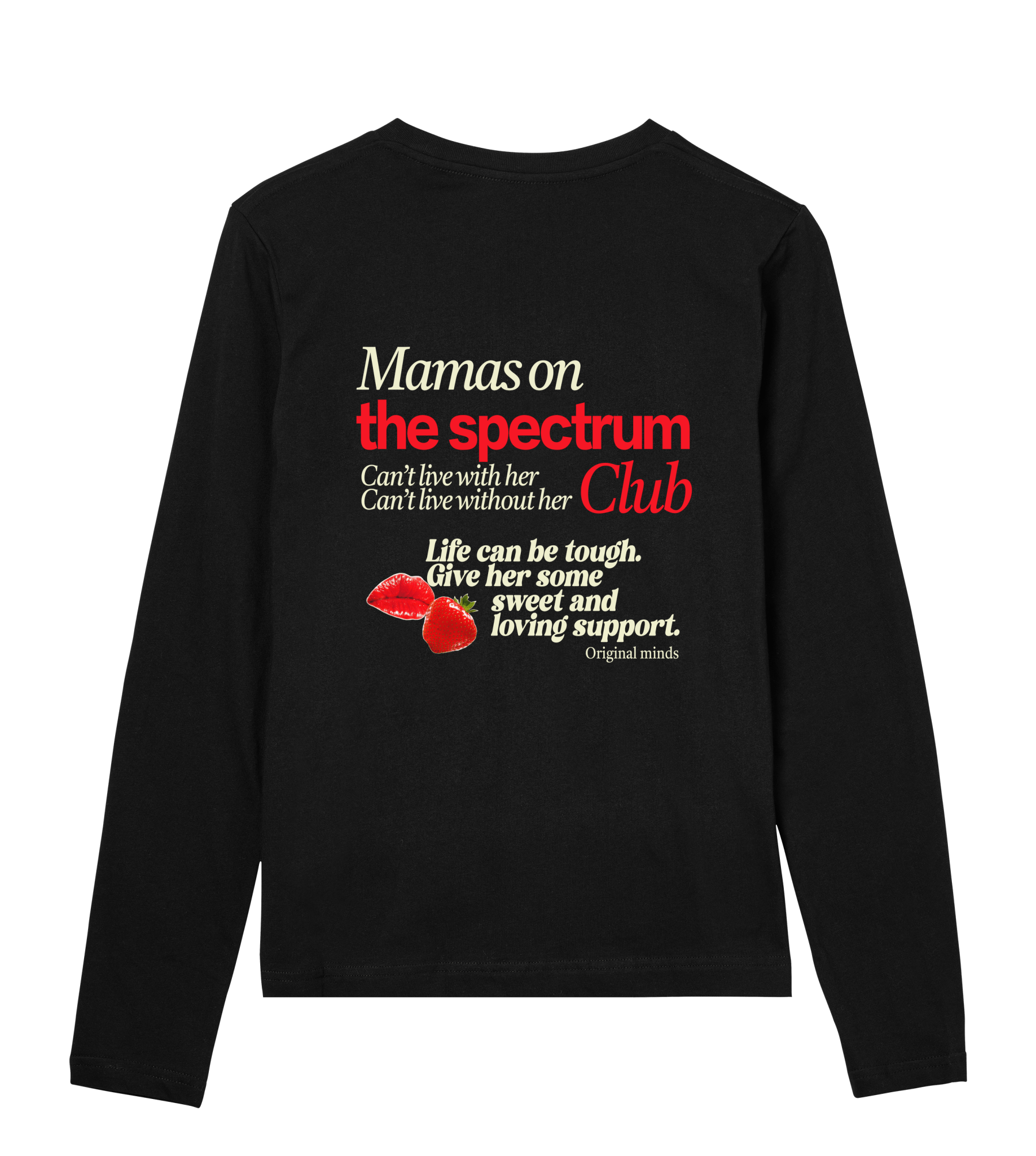 Mamas On - Womens Regular Long Sleeve Tee