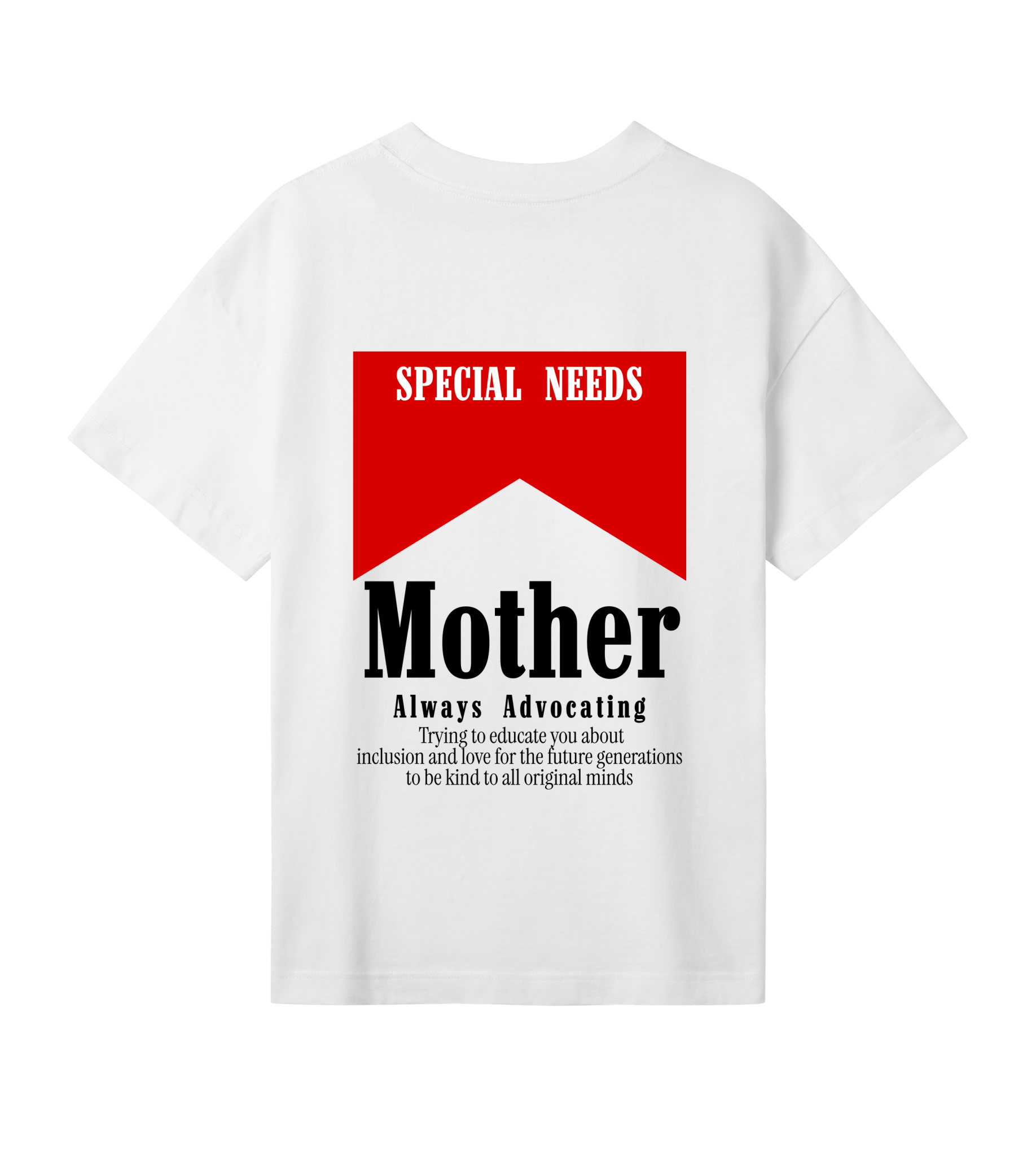 Mother Advocating - Womens Oversized Tee