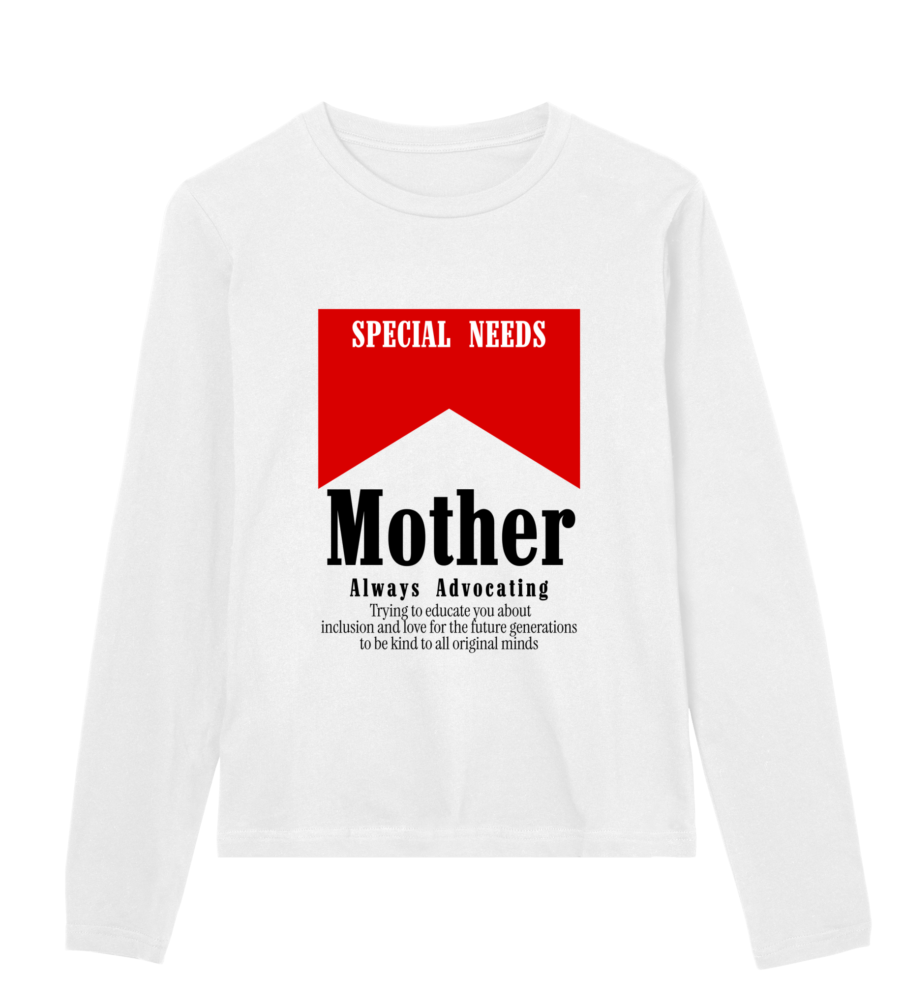Mother Advocating - Womens Regular Long Sleeve Tee