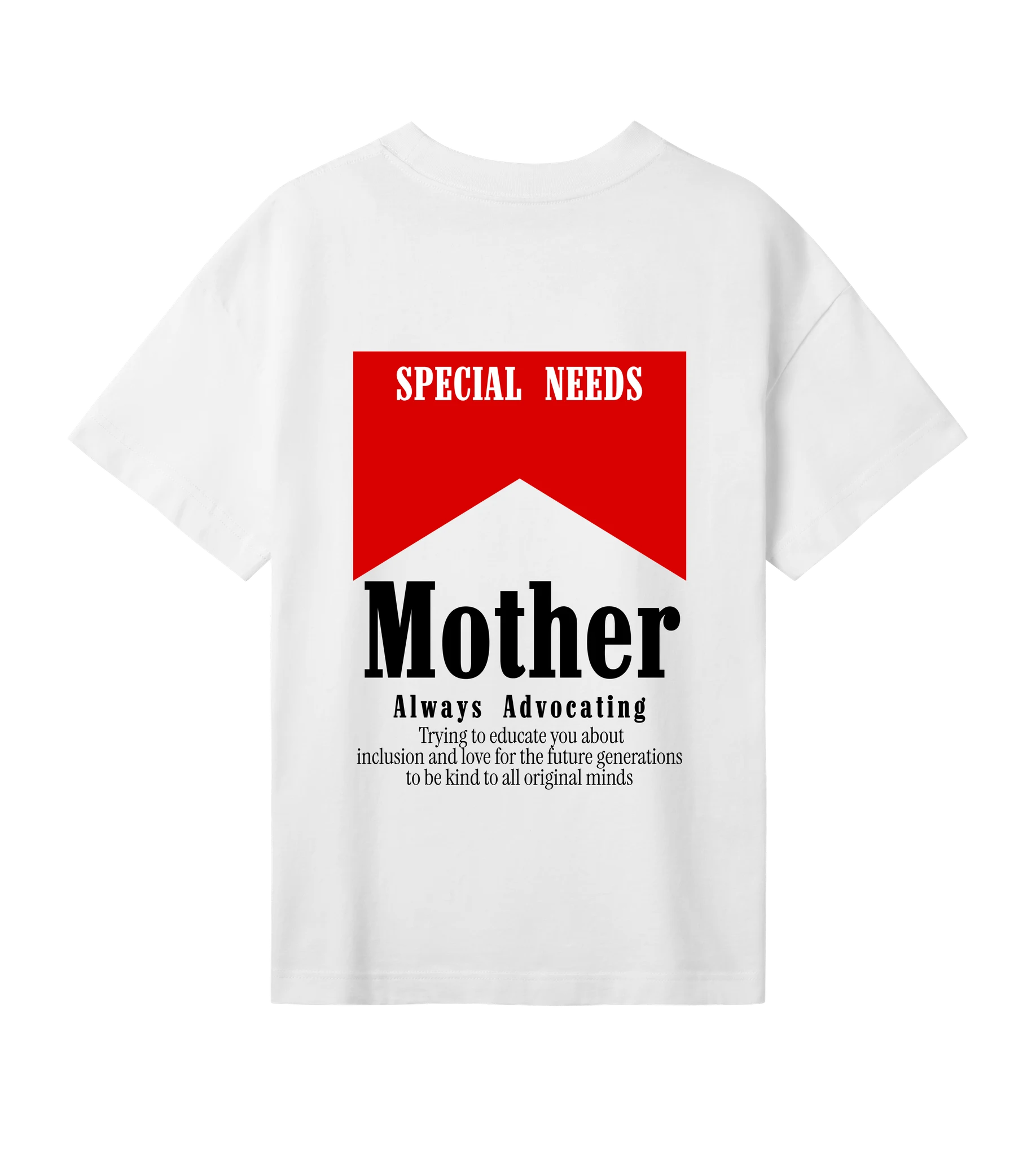 Mother Advocating - Women’s T-shirt oversized fit — back
