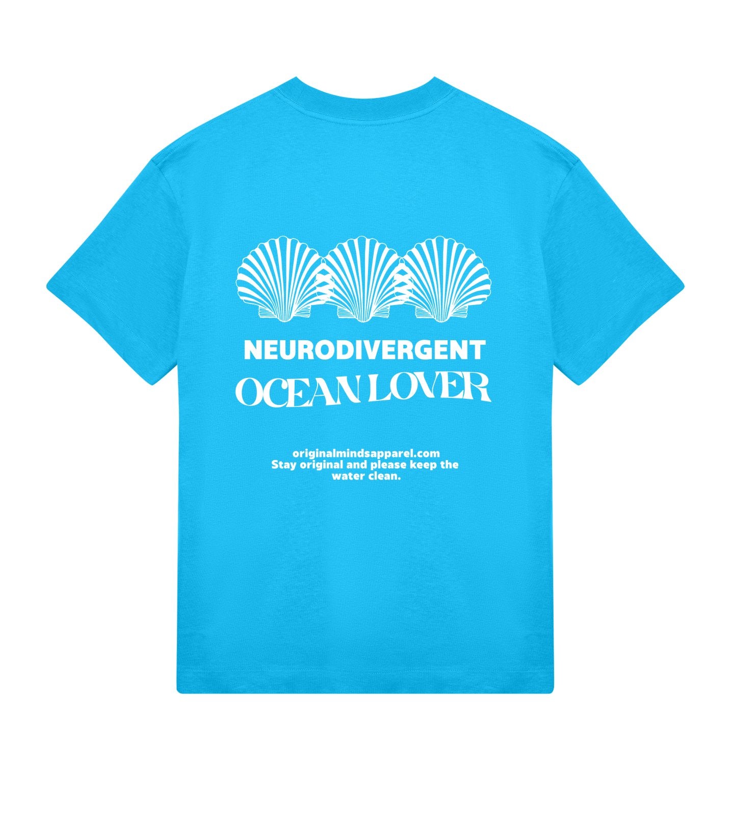 Neurodivergent Ocean Lover - Men Boxy Tee