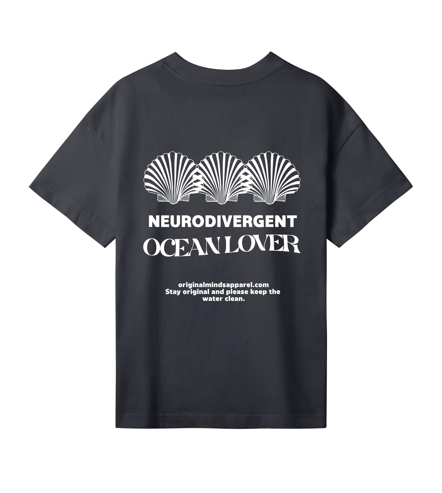 Neurodivergent Ocean Lover - Women’s T-shirt oversized fit — back