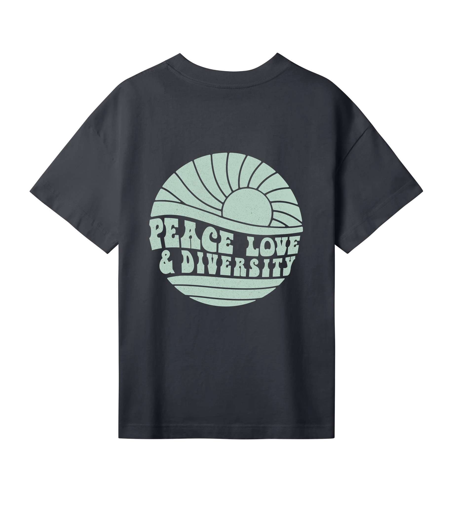 peace love diversity - Women’s T-shirt oversized fit — back