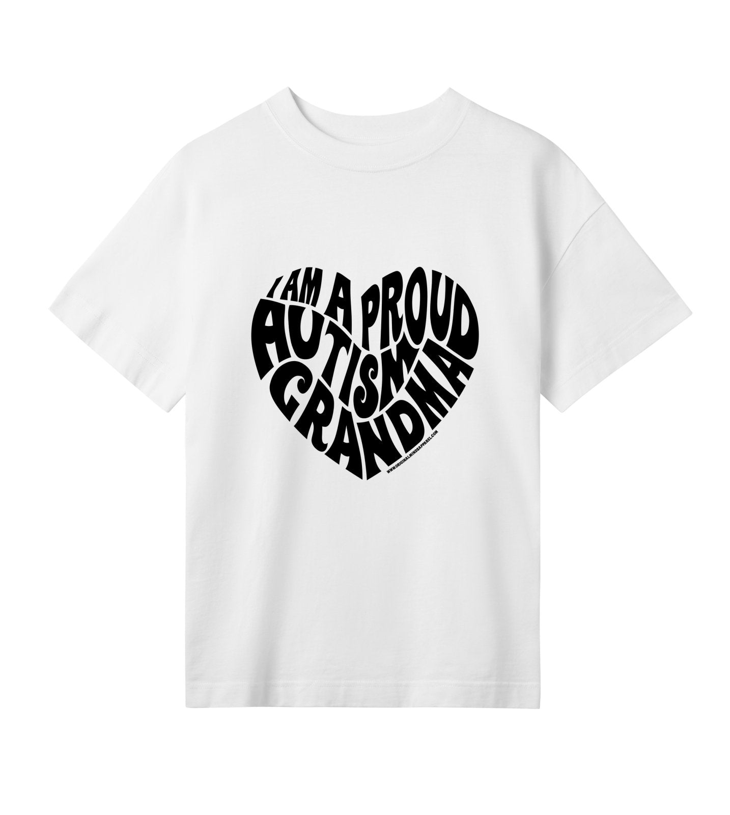 Proud Autism Grandma - Womens Boxy Tee