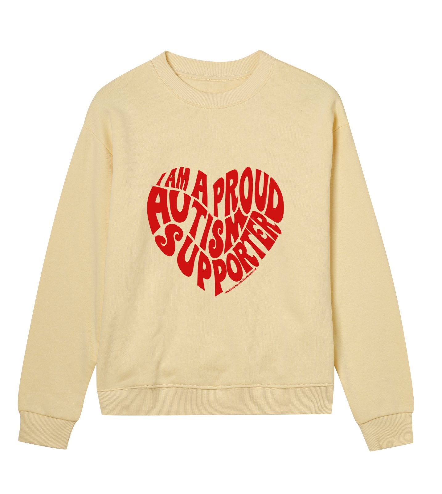 Proud Autism Supporter - Womens Regular Sweatshirt