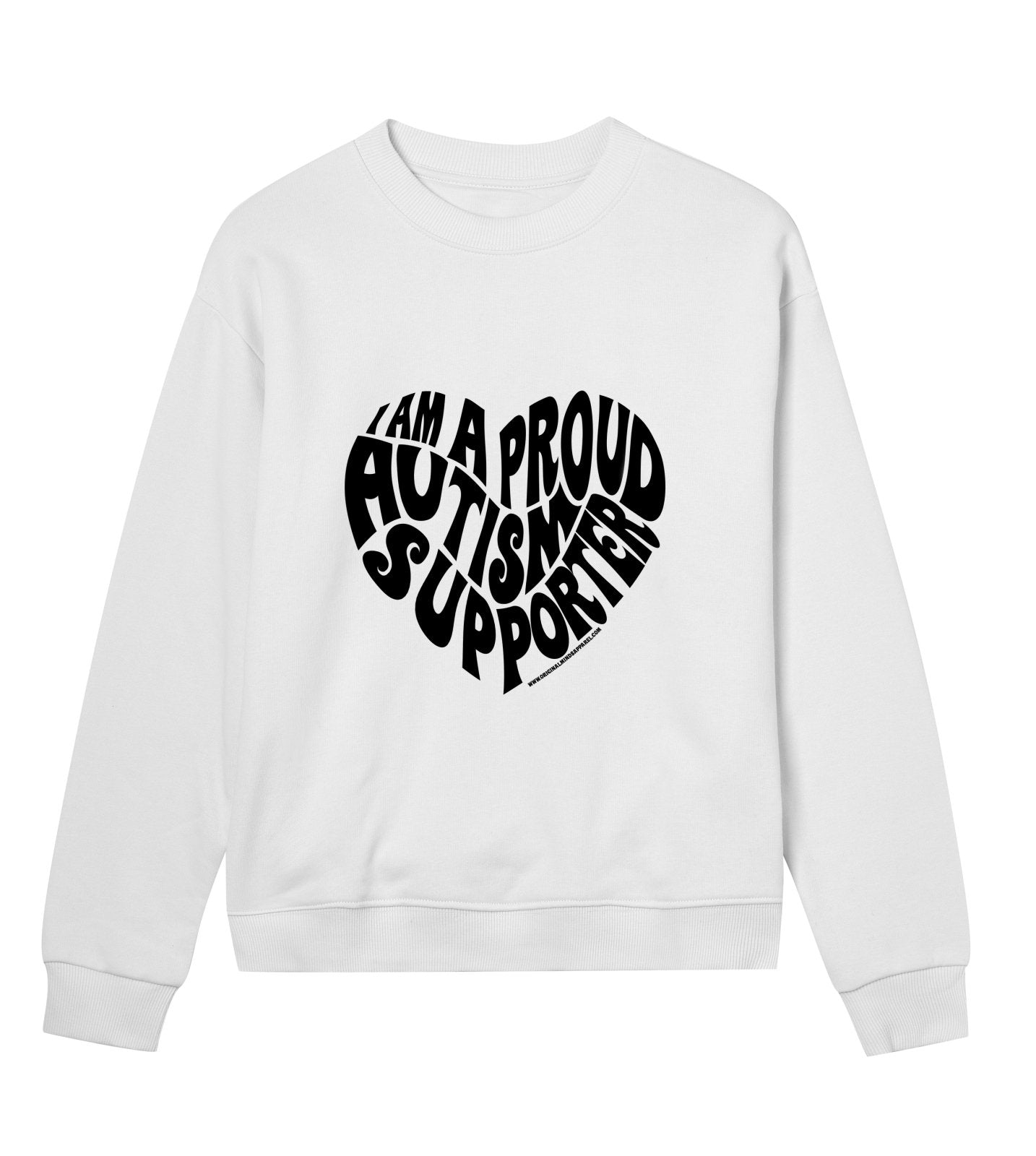 Proud Autism Supporter - Womens Regular Sweatshirt