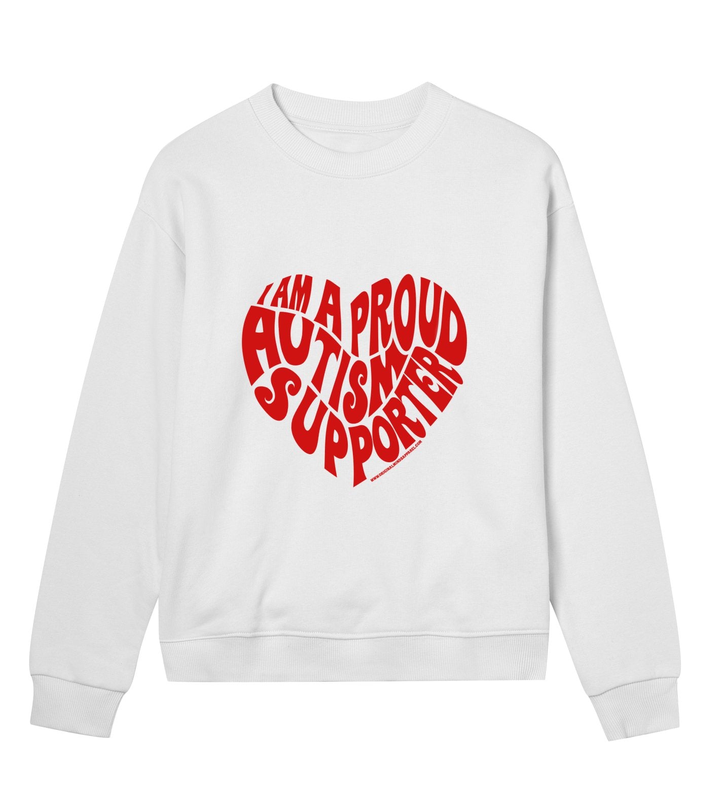 Proud Autism Supporter - Womens Regular Sweatshirt