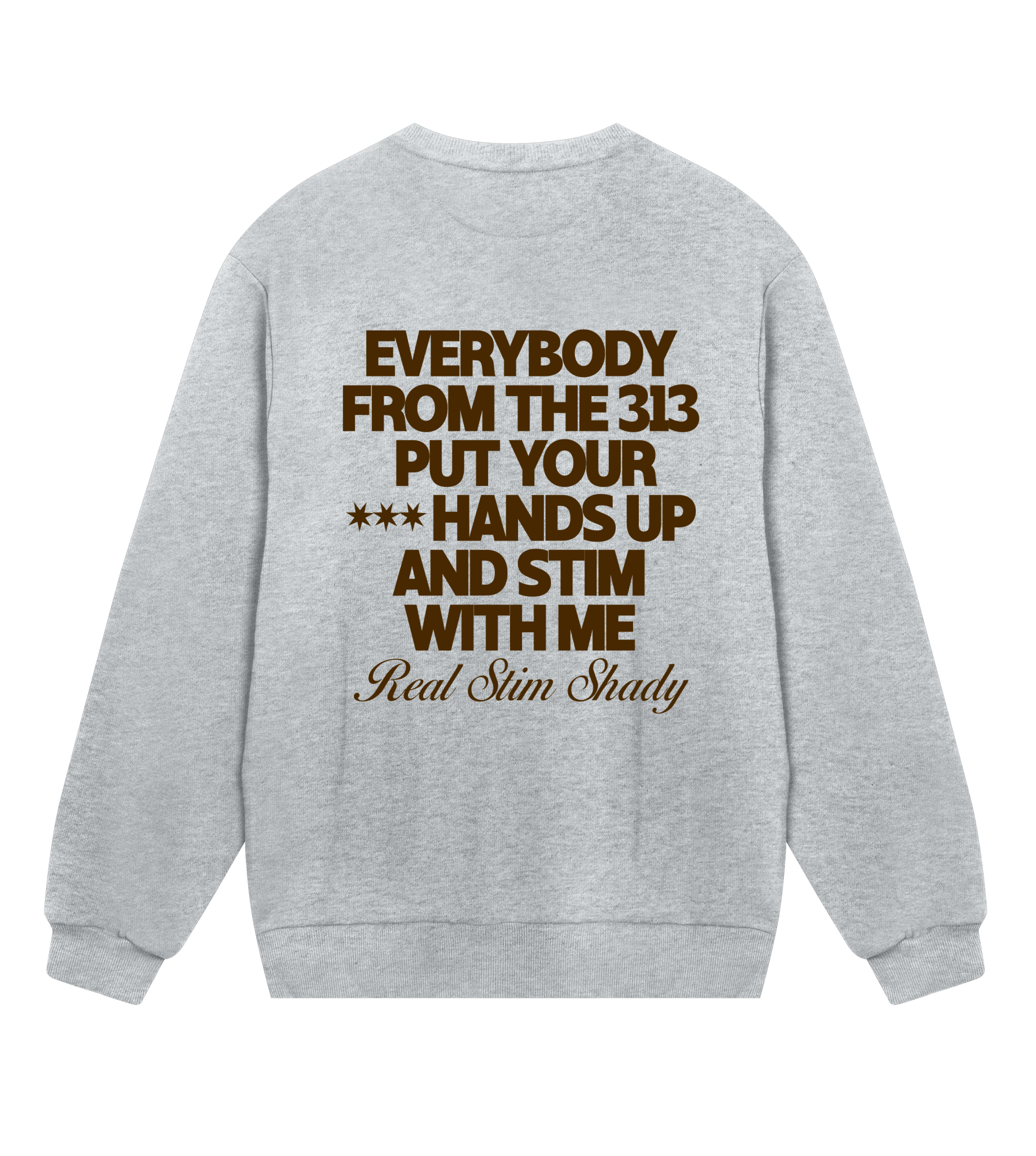 Real Stim Shady - Mens Regular Sweatshirt