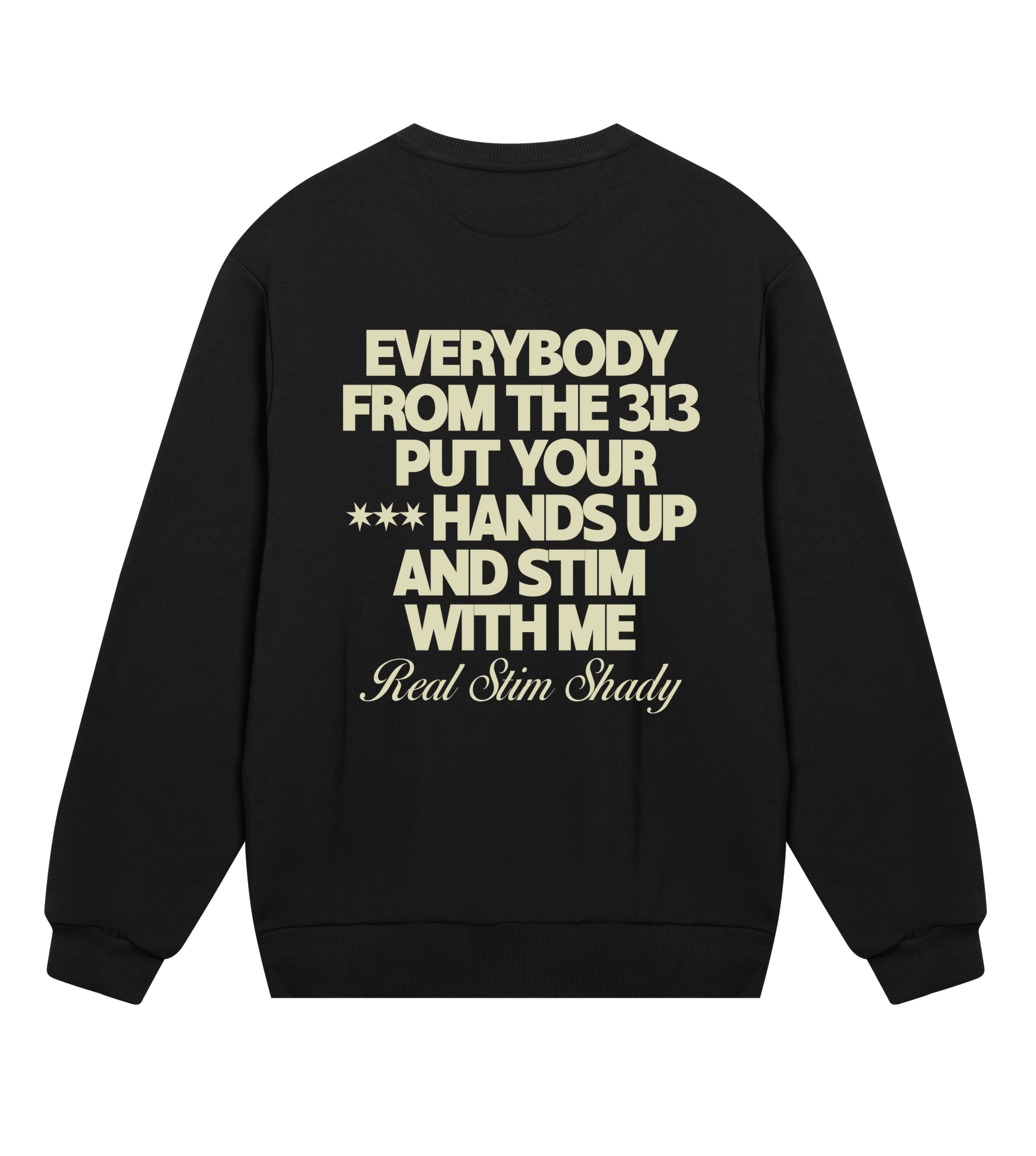 Real Stim Shady - Mens Regular Sweatshirt