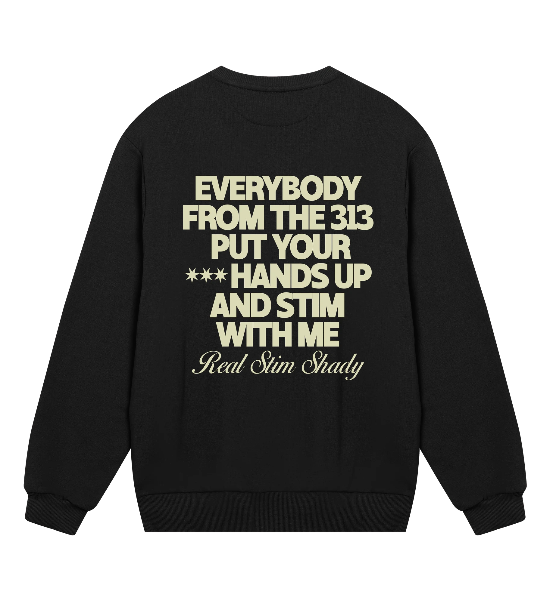 Real Stim Shady -  Men’s Sweatshirt regular fit — back