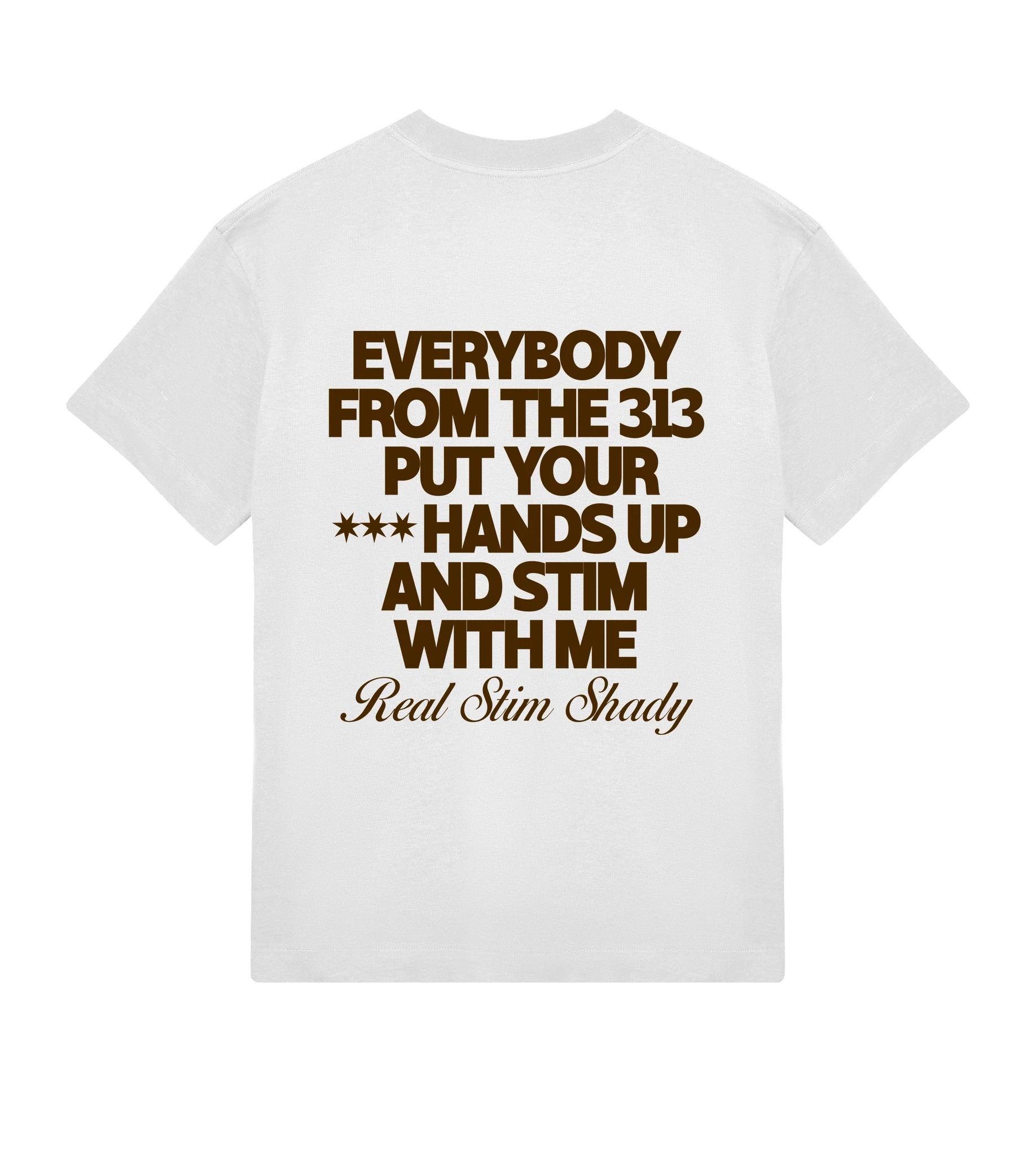 Real Stim Shady -  Men’s T-shirt boxy fit — back