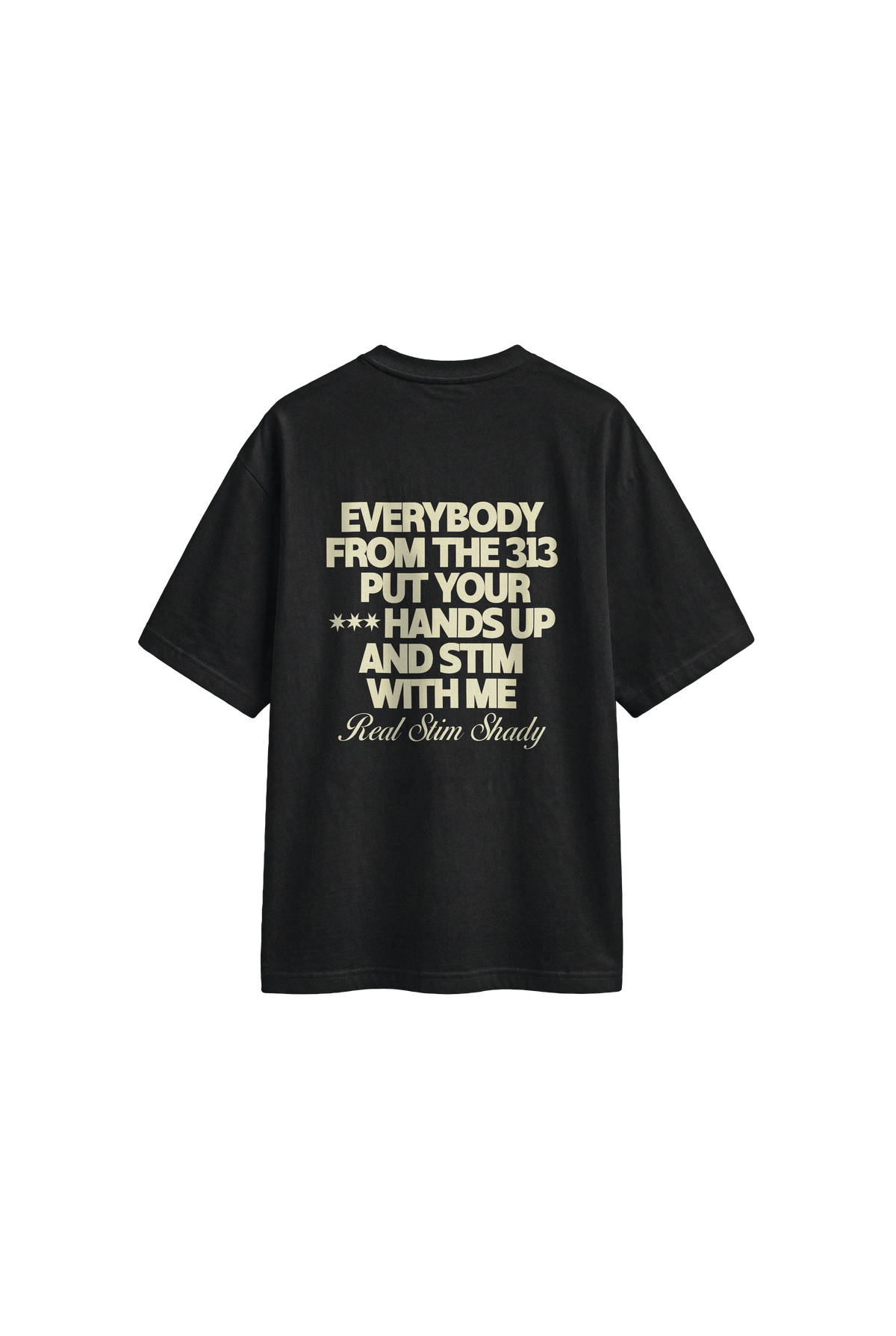 Real Stim Shady - Men's T-Shirt Oversized Fit back