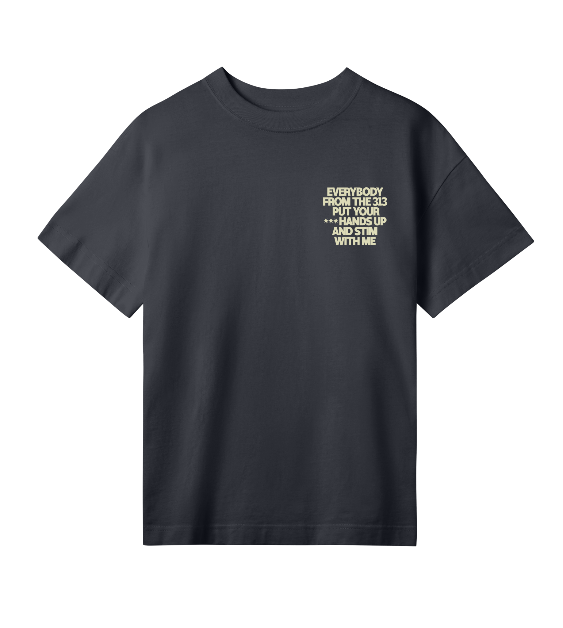 Real Stim Shady Womens Oversized Tee