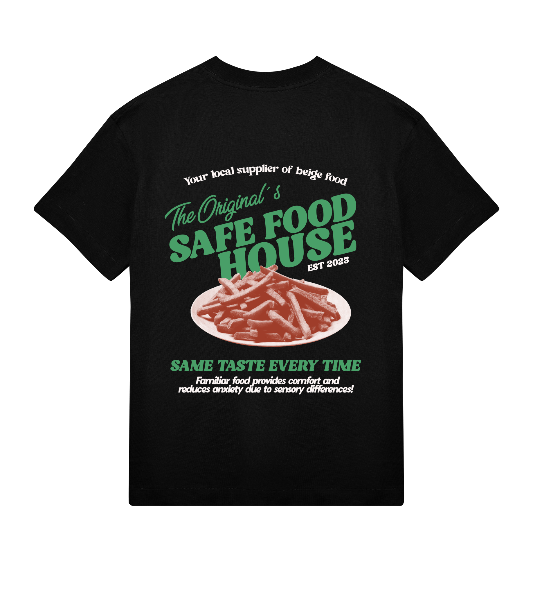 Safe Food - Mens Boxy Tee