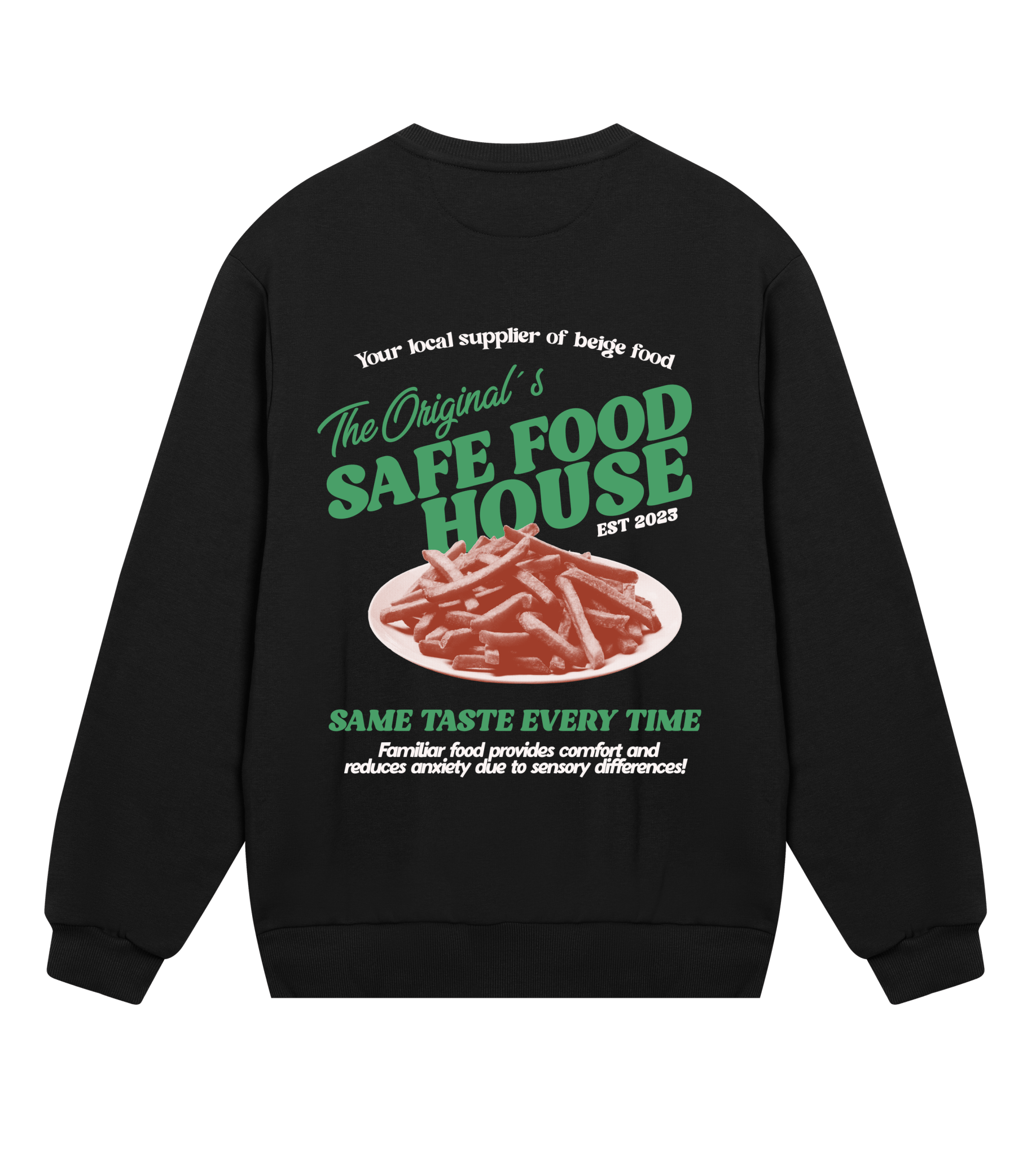 Safe Food - Mens Regular Sweatshirt