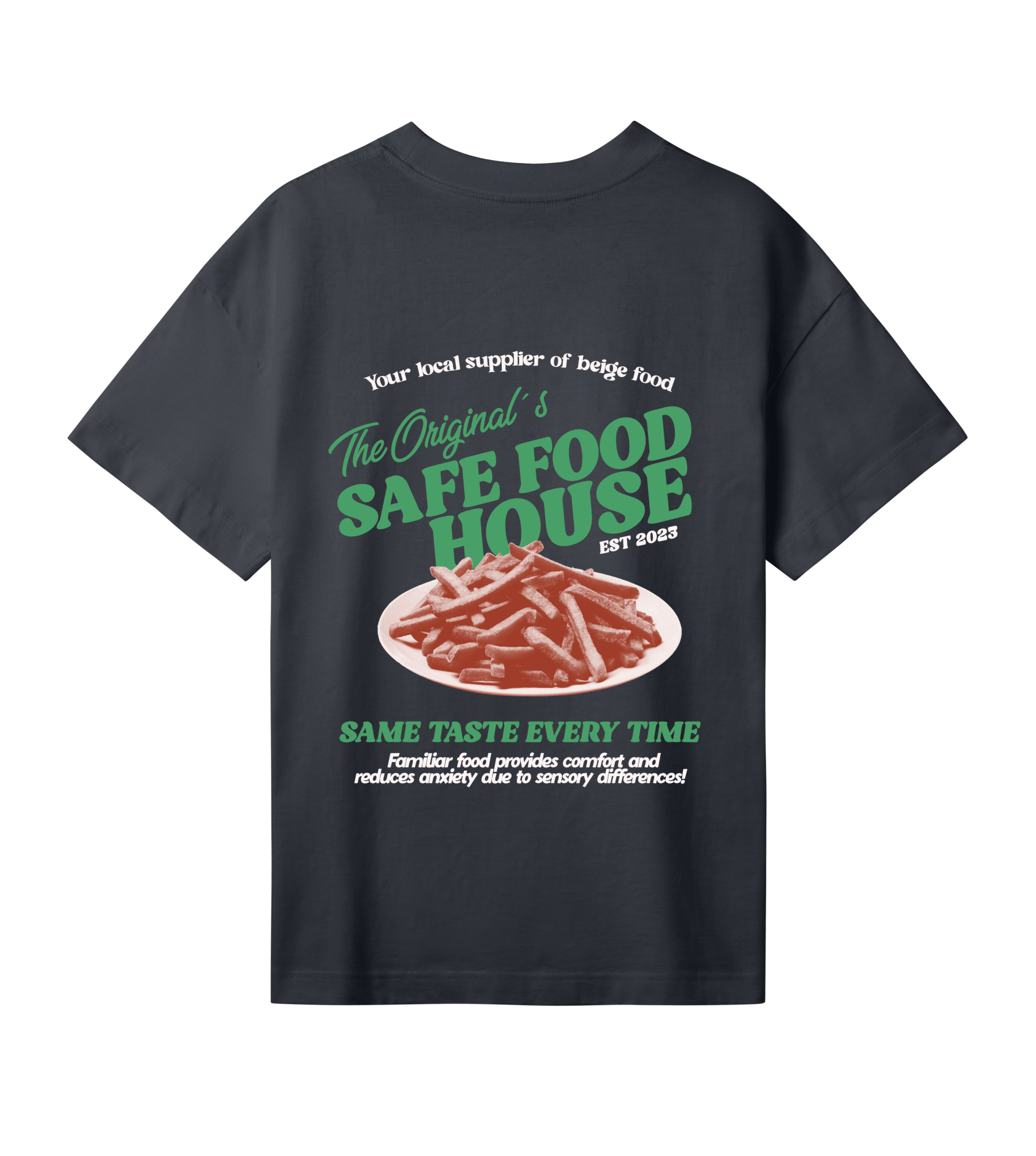 Safe Food - Womens Oversized Tee