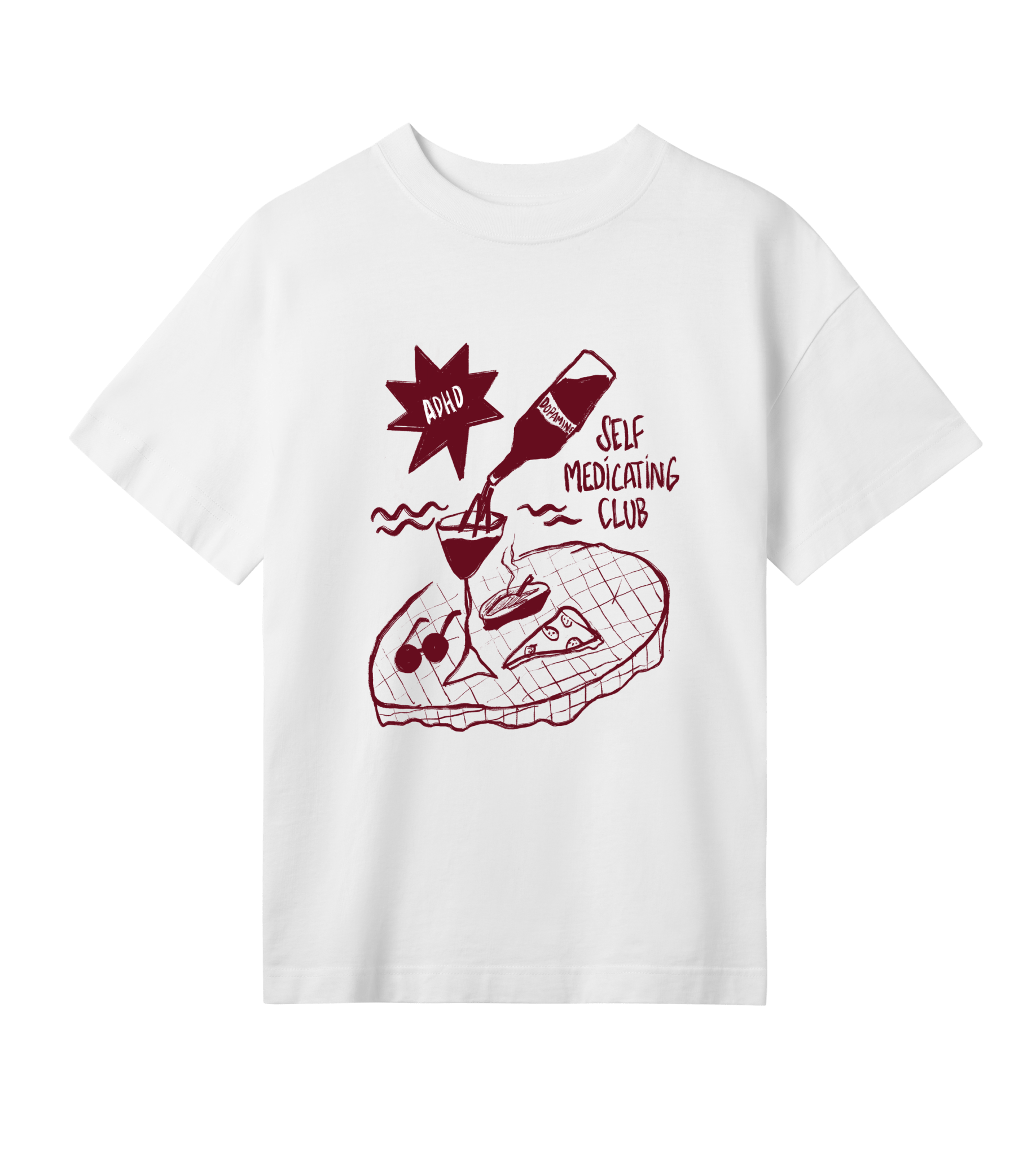 Self Med - Womens Oversized Tee