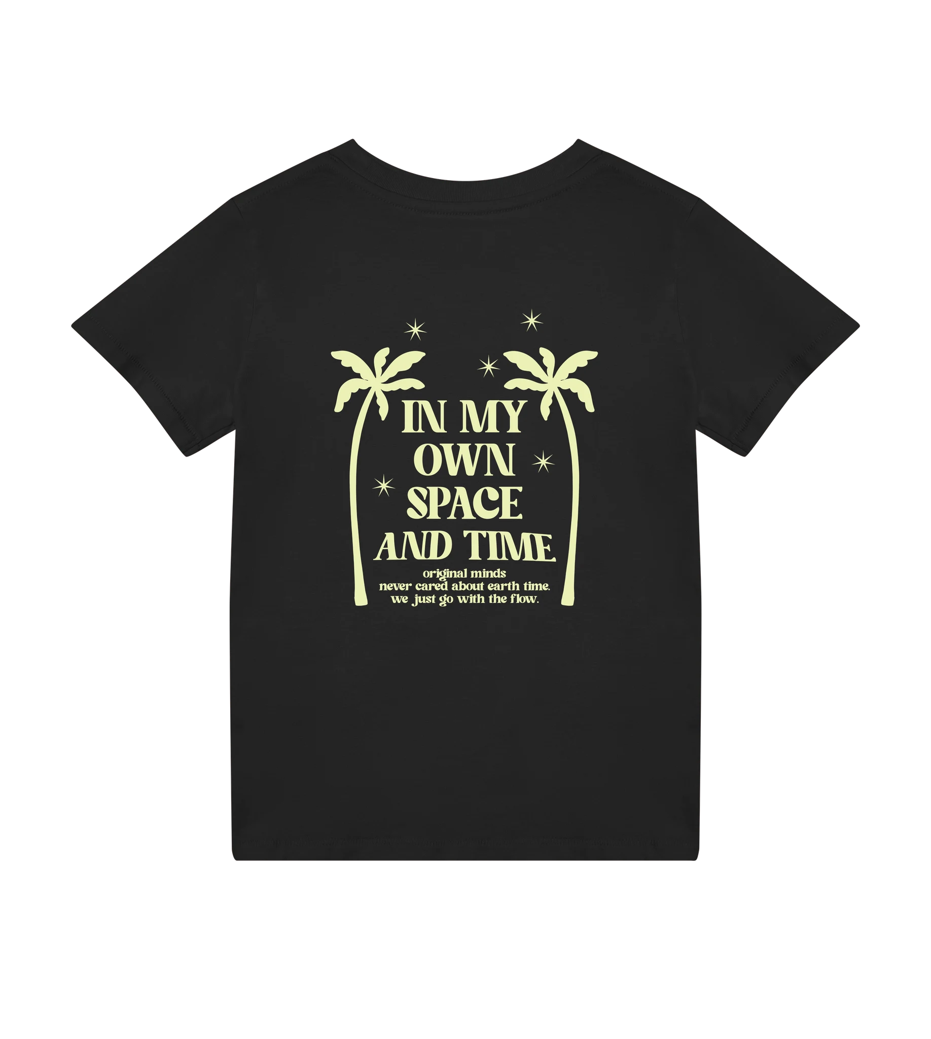 Space and Time - Kids T-shirt — back