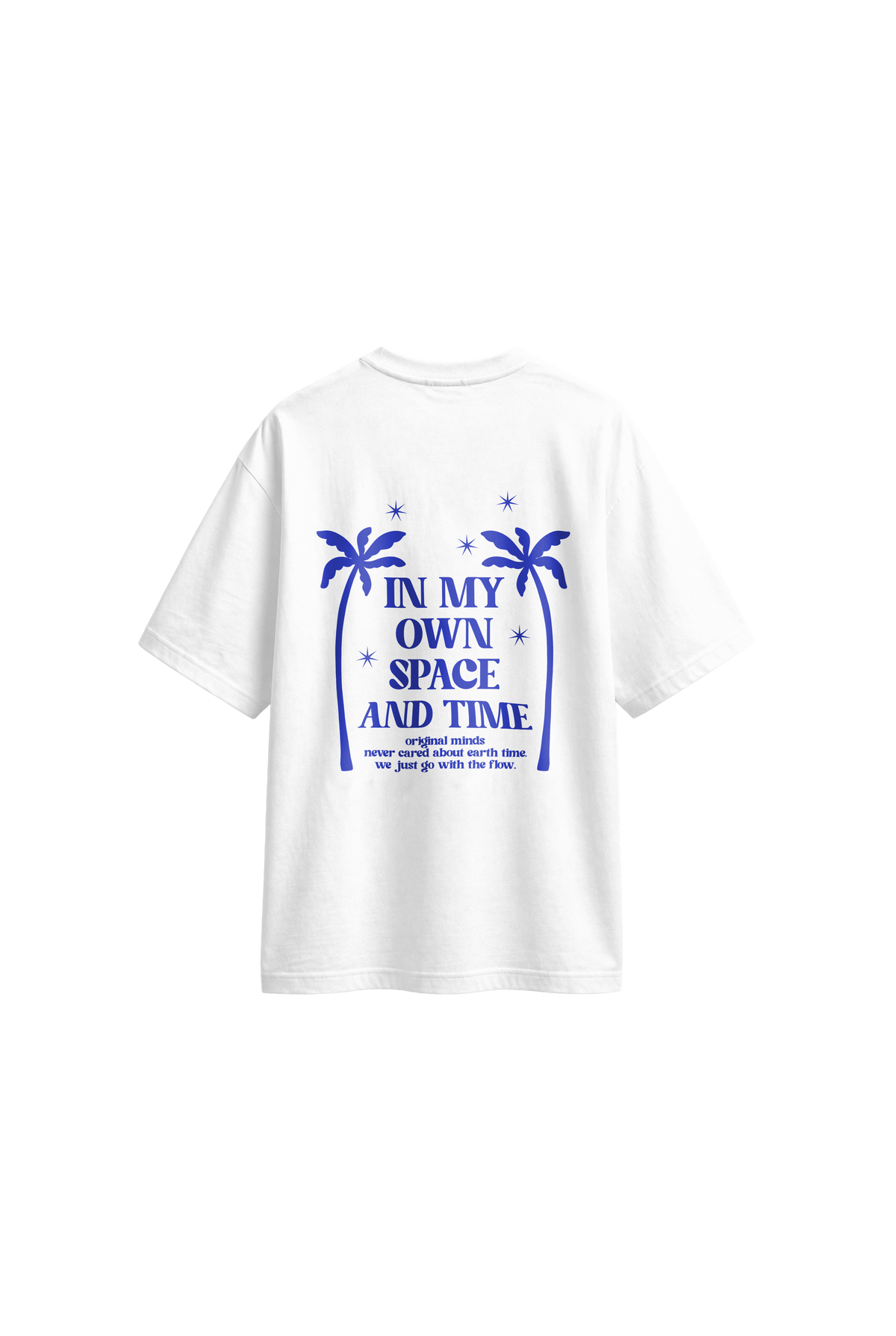Space And Time - Men's T-Shirt Oversized Fit back