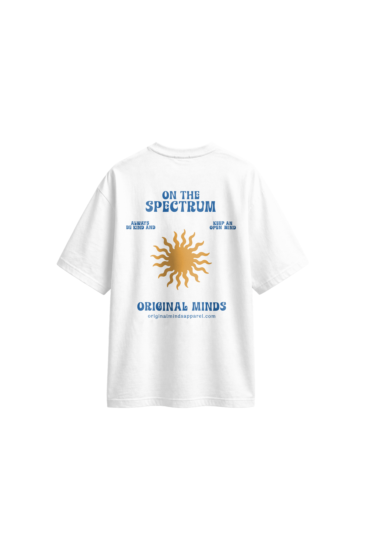 Spectrum Sun - Men's T-Shirt Oversized Fit back