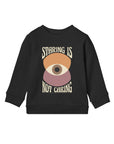 Staring Is Not Caring - Kids Sweatshirt