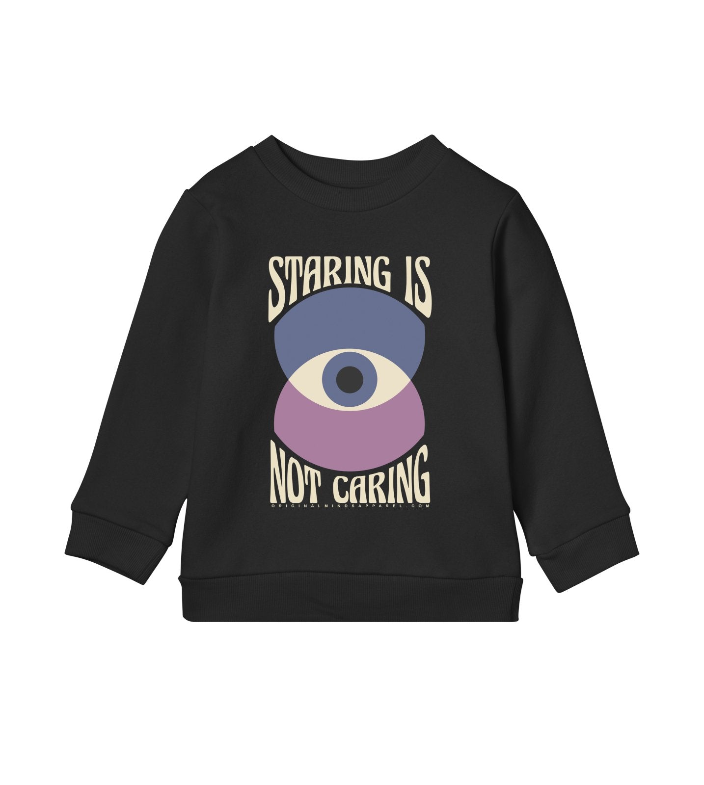 Staring Is Not Caring - Kids Sweatshirt