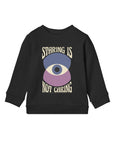 Staring Is Not Caring - Kids Sweatshirt