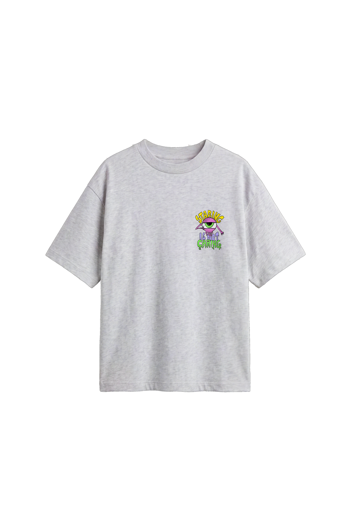 Staring Is Not Caring - Womens T-shirt Loose Fit — front