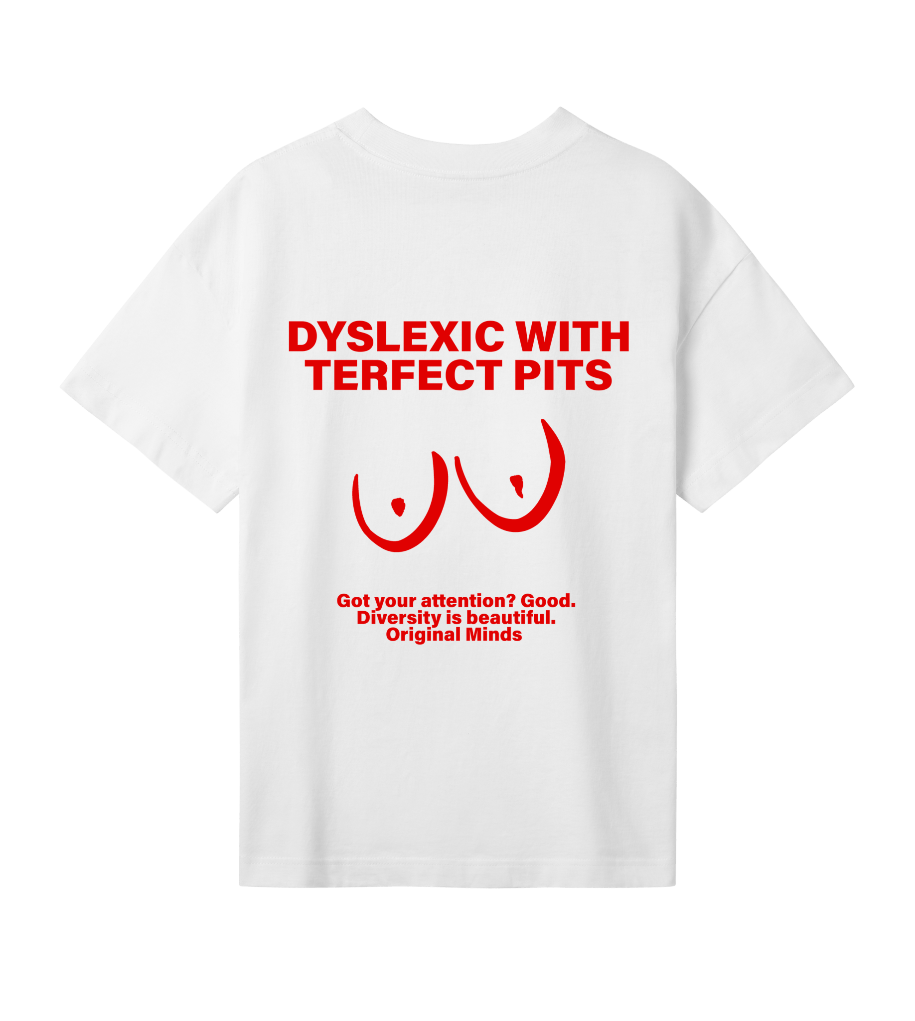 Terfect Pits - Womens Oversized Tee