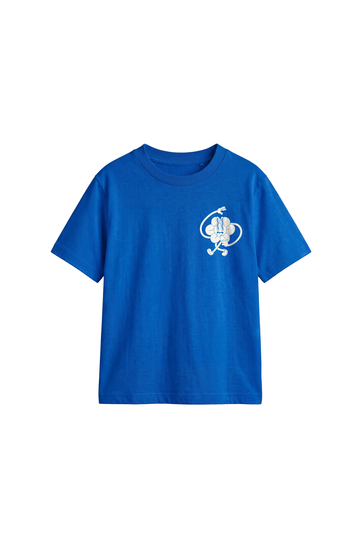 The Cool Kids Never Sleep - Kids T-shirt Bright Royal — front