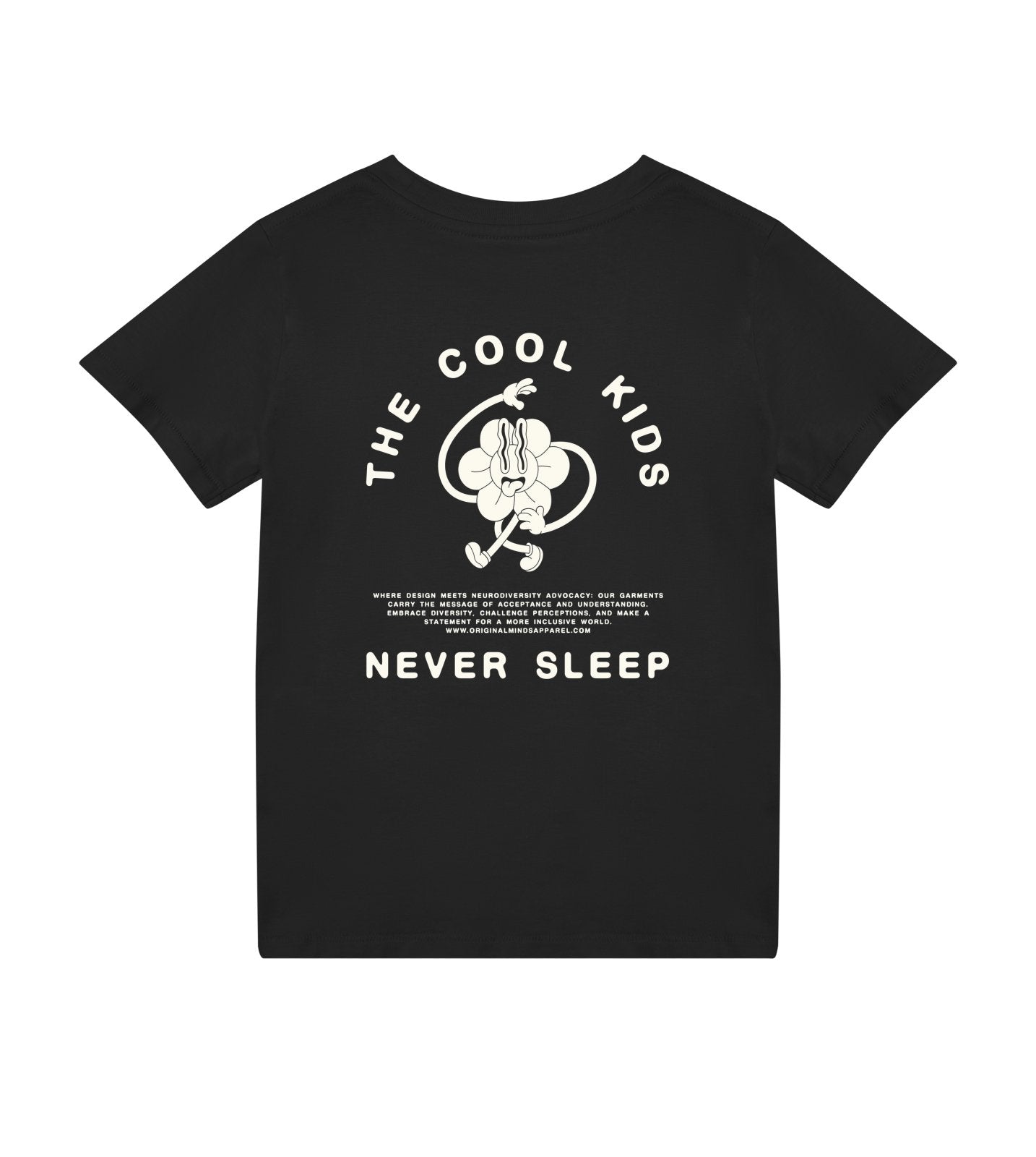 The Cool Kids Never Sleep - Kids Tee