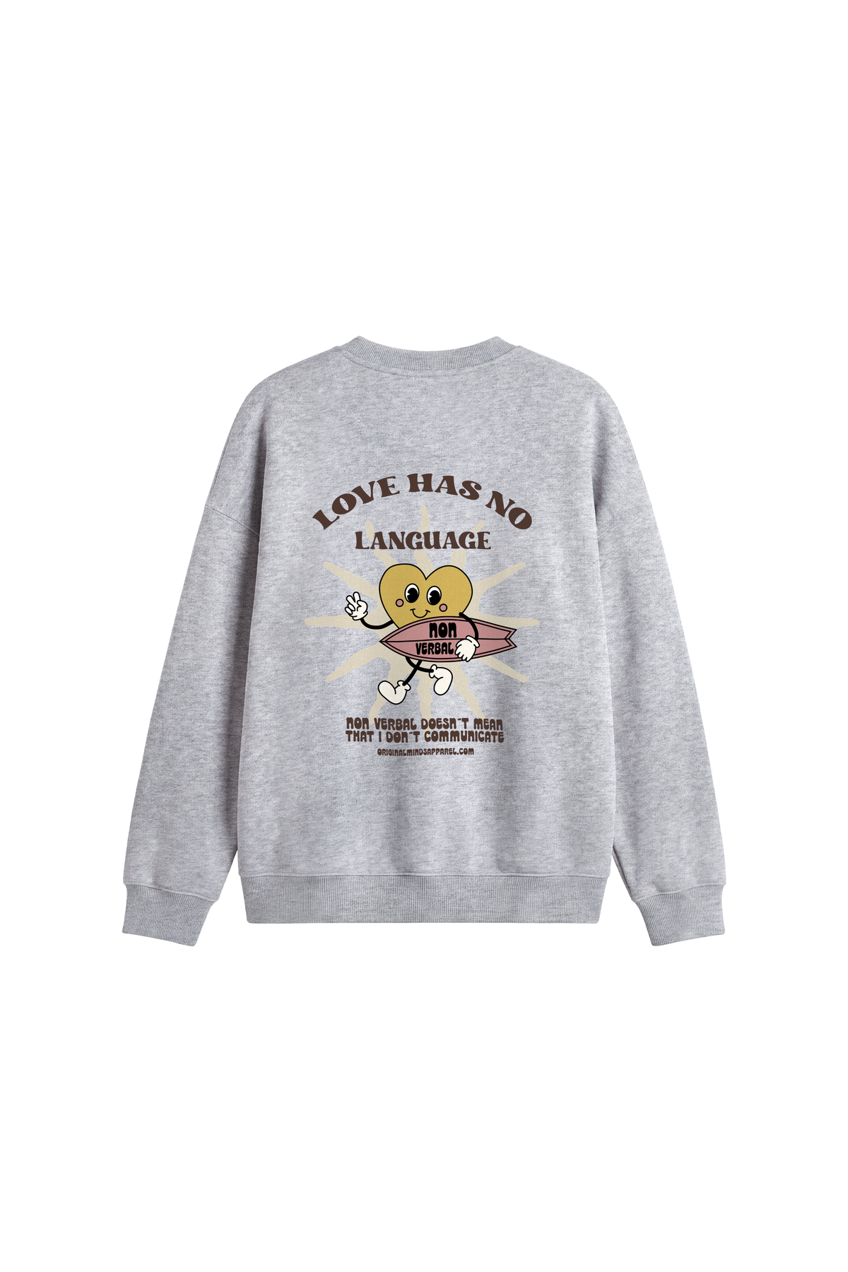 Verbal Surf -  Men’s Sweatshirt regular fit · back