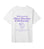 WILL TRAVEL FOR DISCO - WOMENS BOXY TEE - OFF WHITE